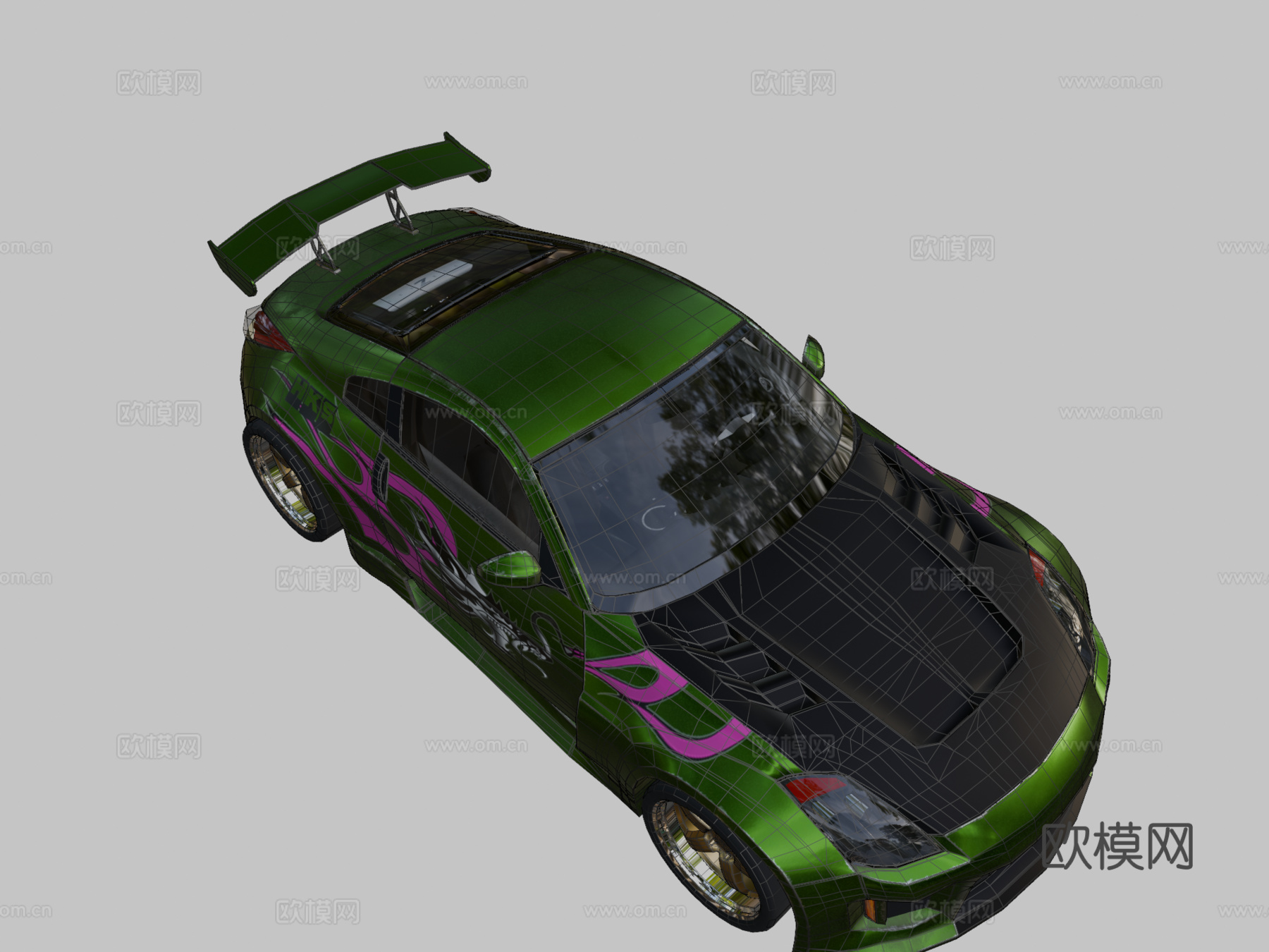 瑞秋的 350z 极品飞车 地下狂飙2su模型