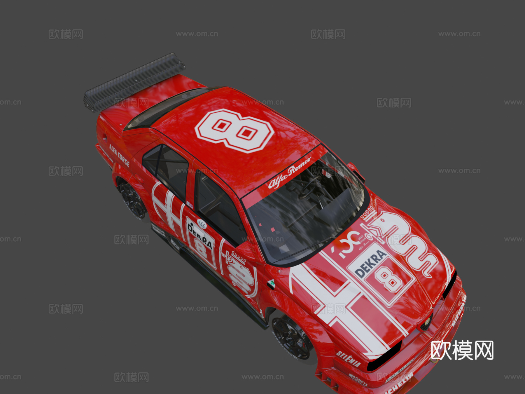 AC  阿尔法罗密欧 155 V6 TIsu模型