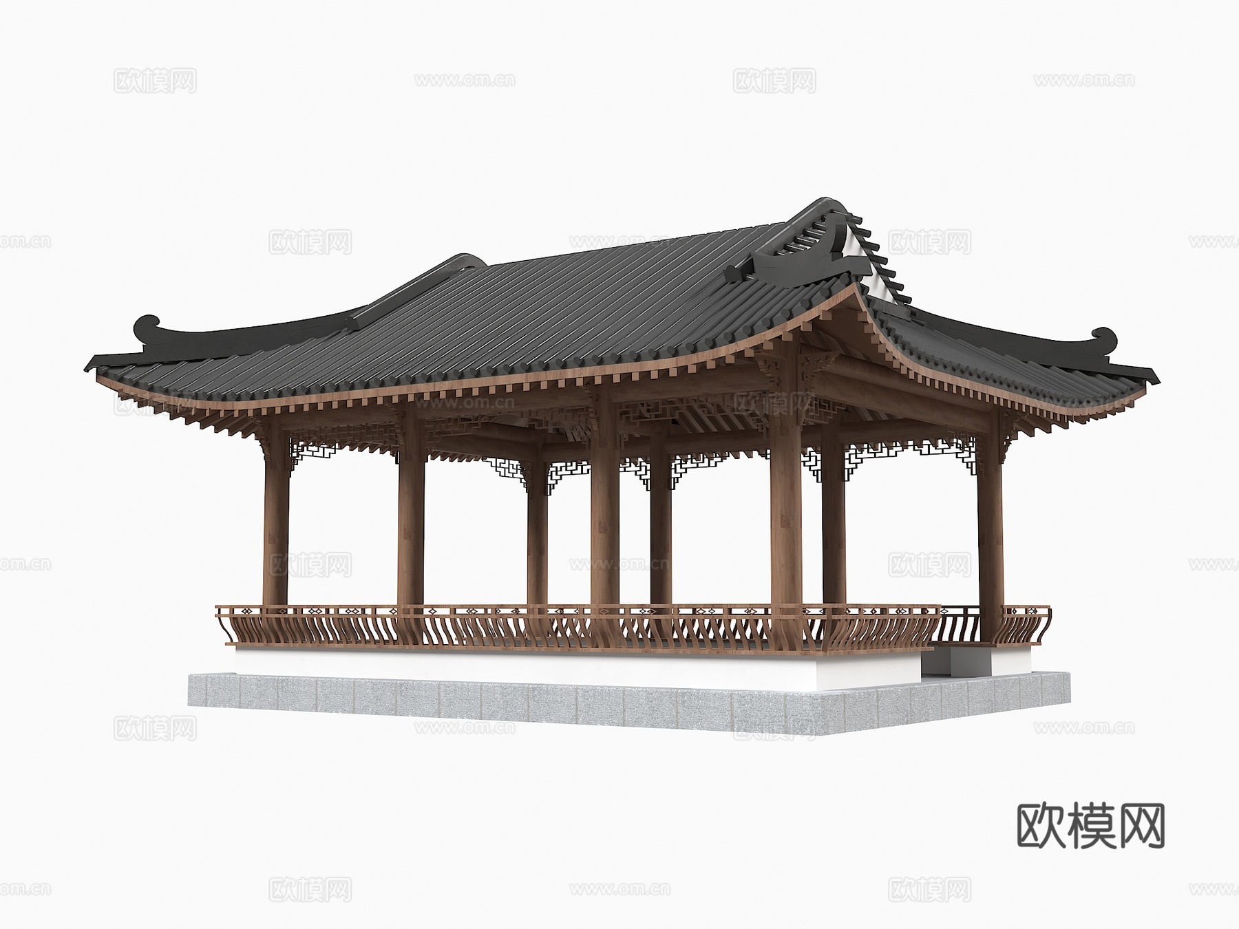 观景塔 观鸟塔 鸟巢塔 鸟窝塔 观景台 观景平台su模型