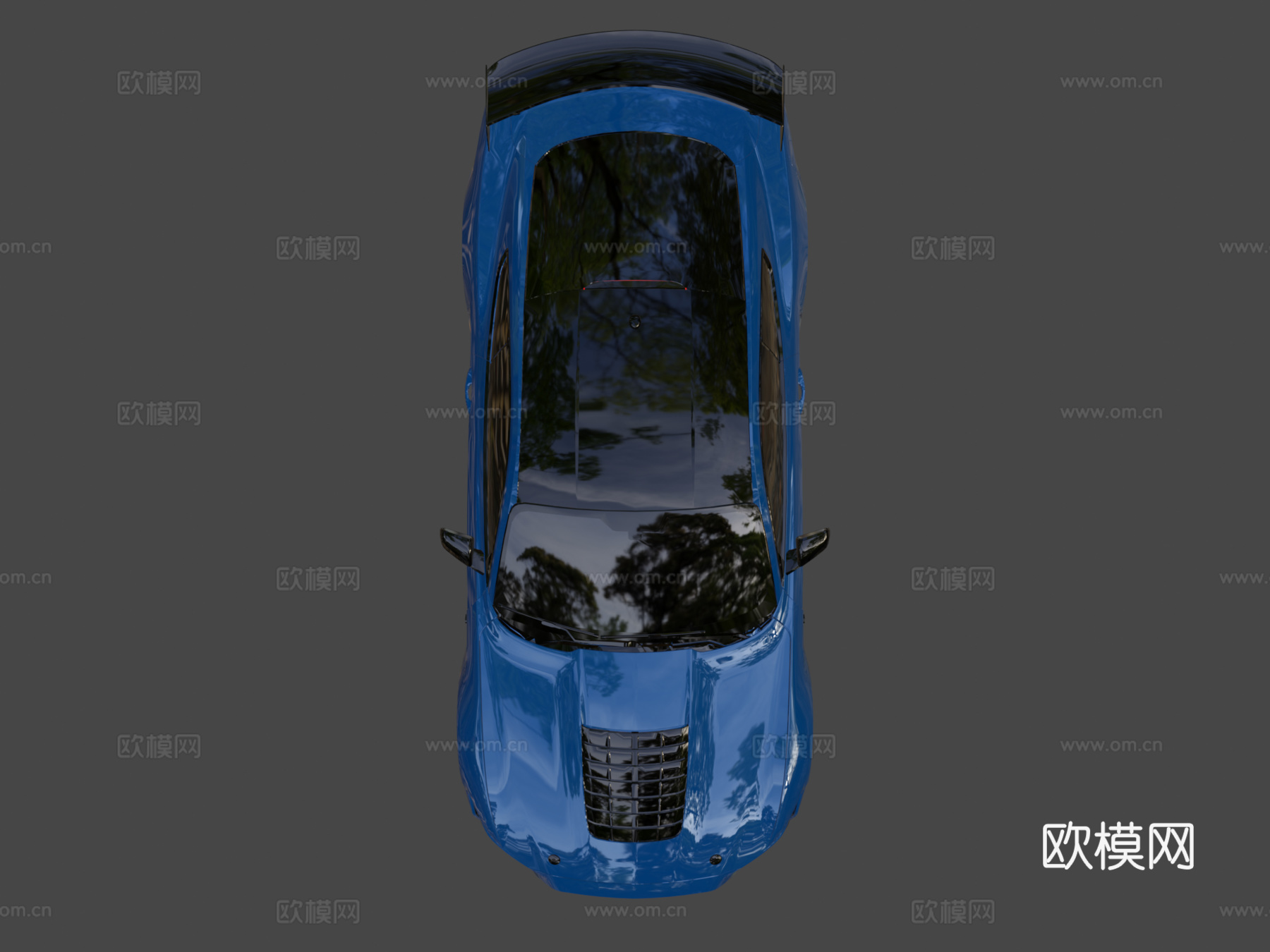 福特野马谢尔比GT500su模型