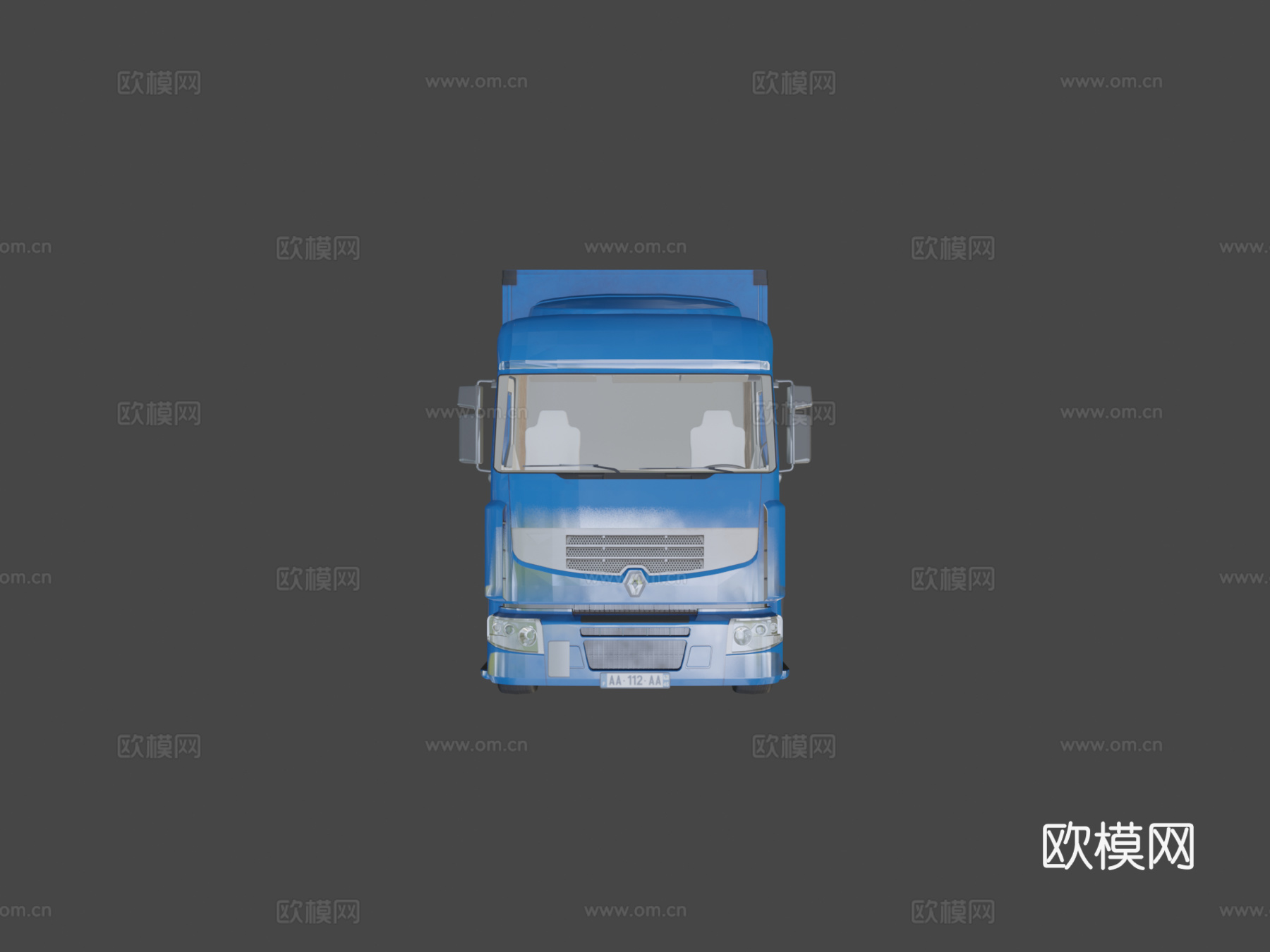 运输卡车 雷诺 Premium DXI 440su模型