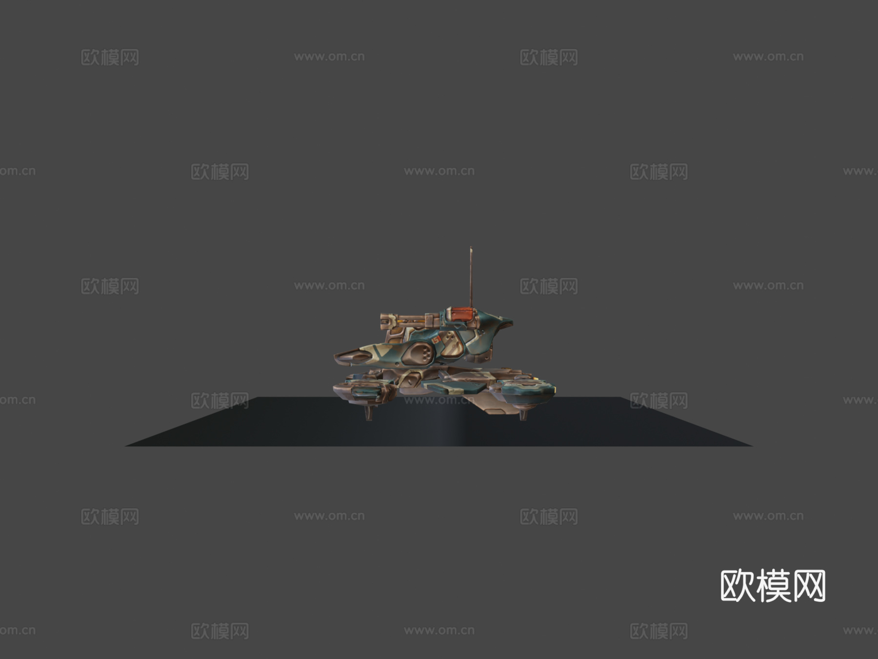 科幻车辆构造器su模型