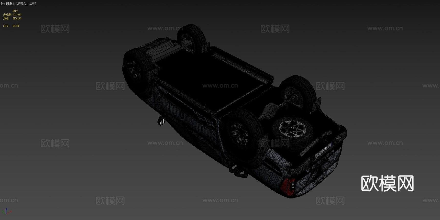 日产 纳瓦拉 N特雷克 勇士 2020su模型