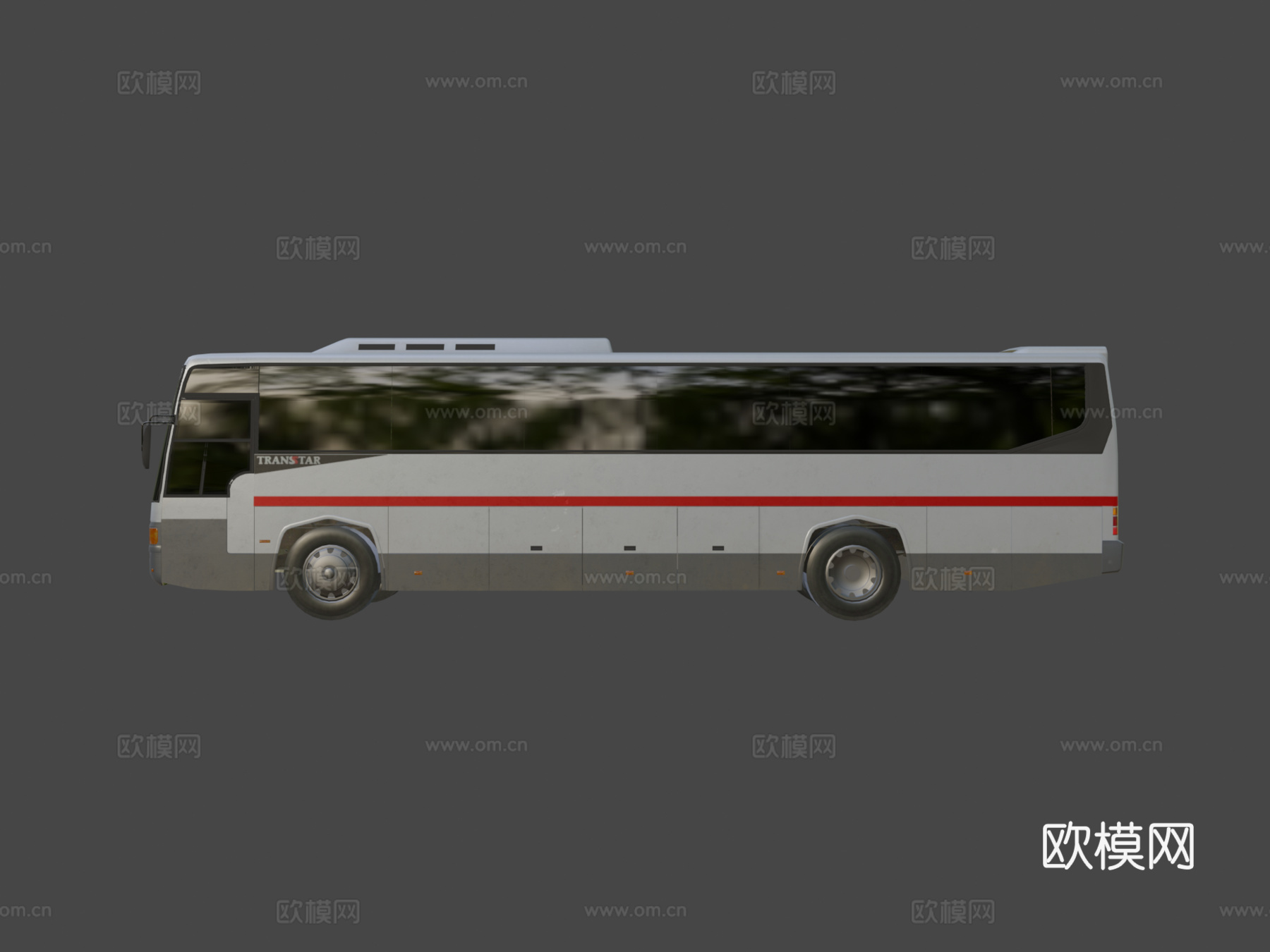 双龙 Transtar 巴士su模型