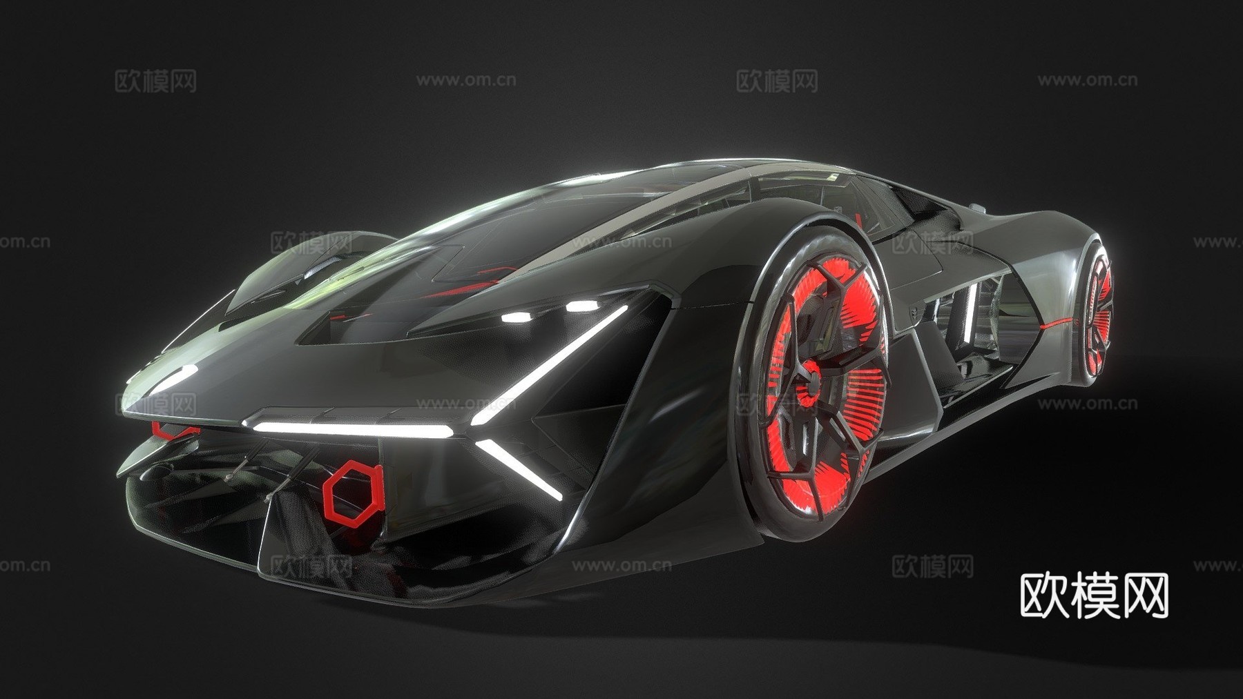 兰博基尼  Ferzorsu模型