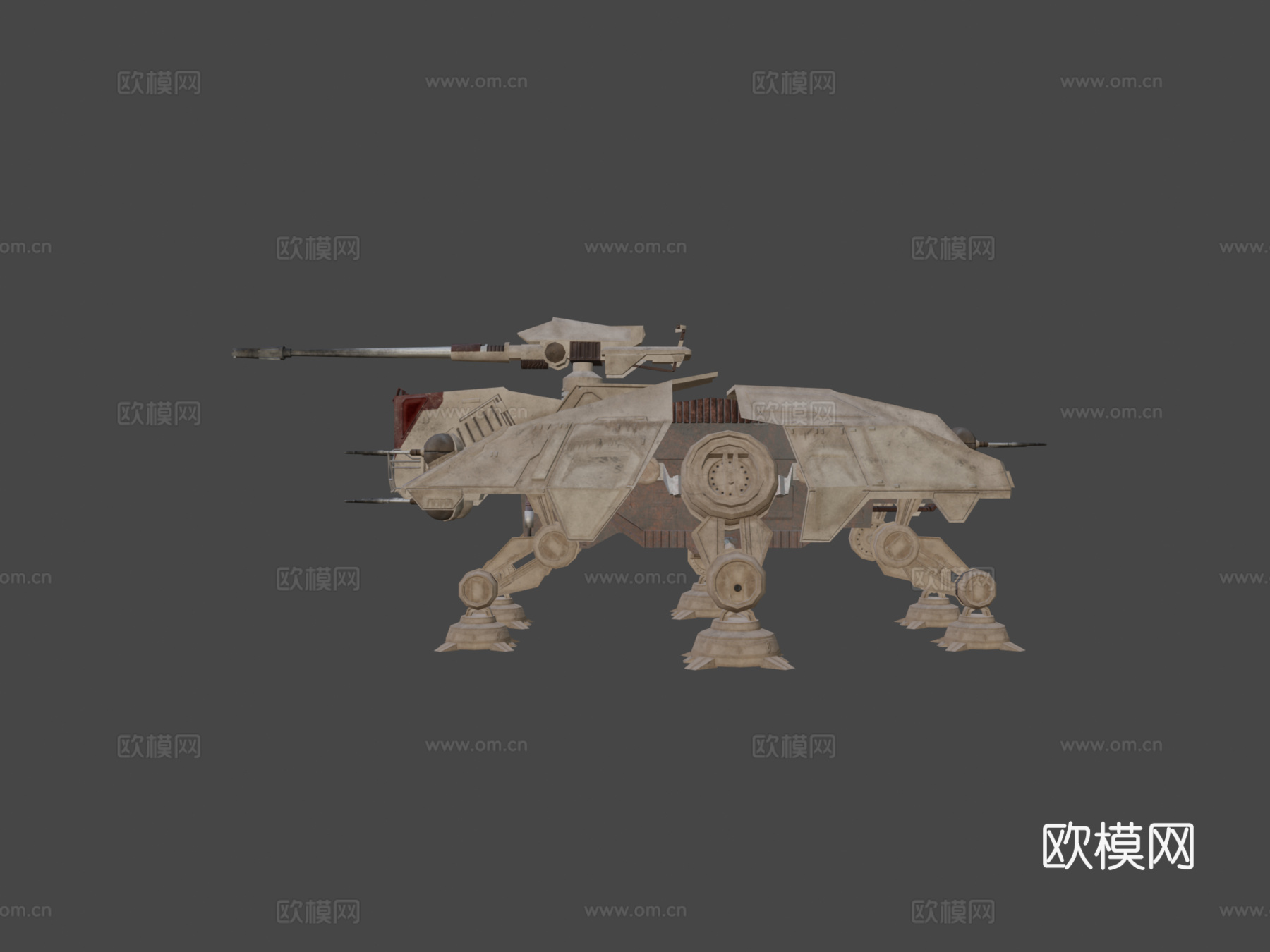 共和国 全地形战术执行者su模型