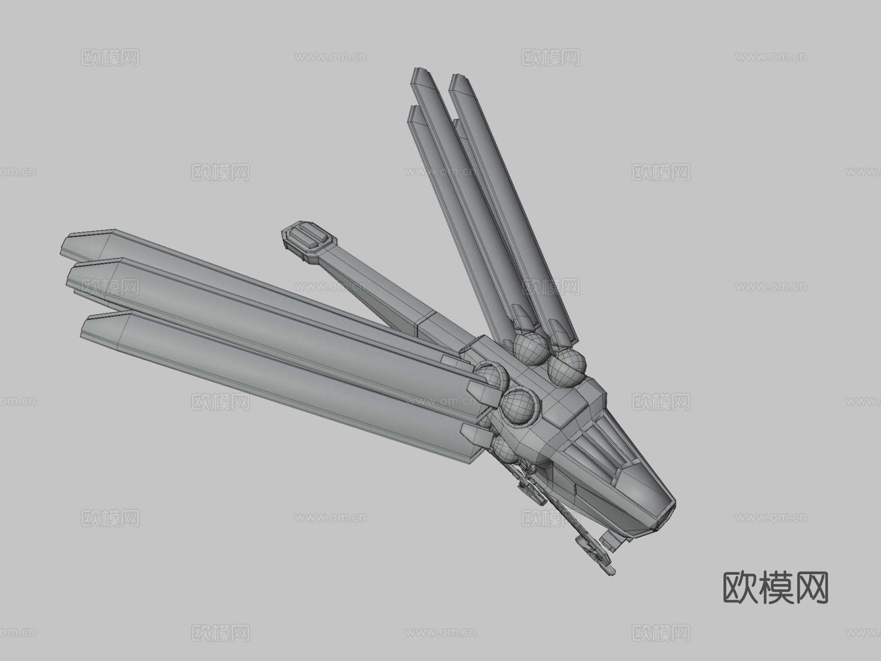 沙丘 扑翼机su模型