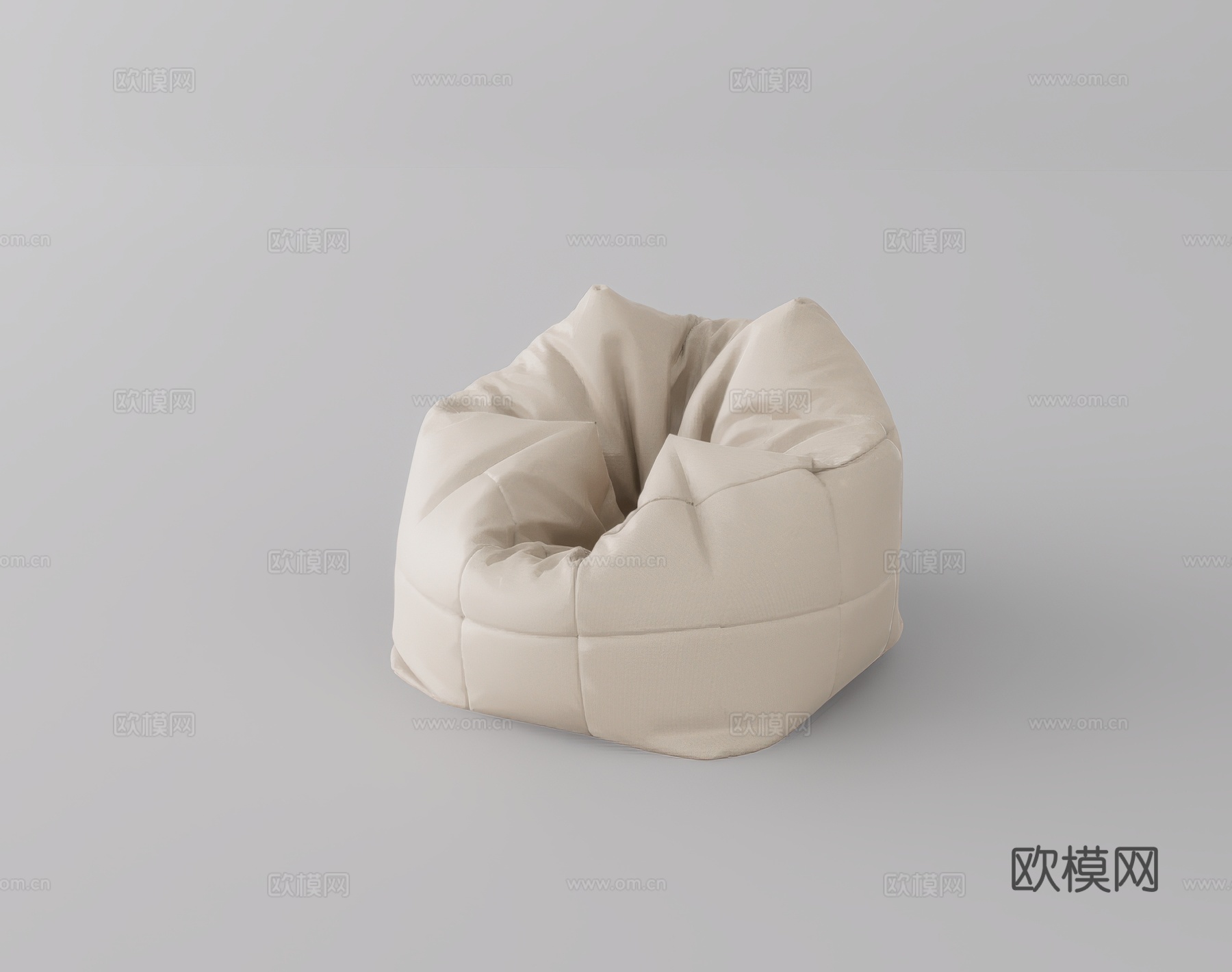 懒人沙发su模型