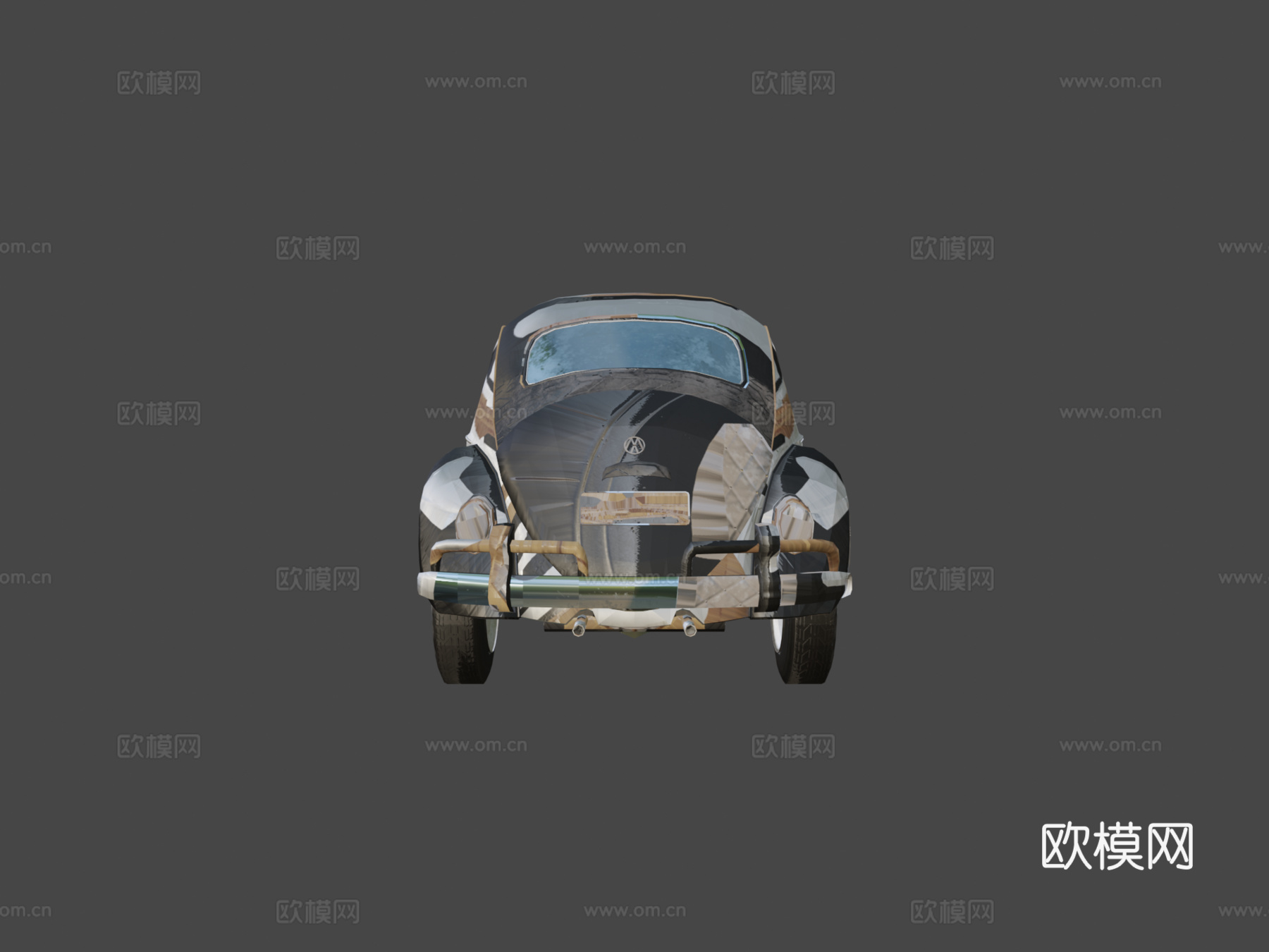 甲壳虫福斯卡su模型