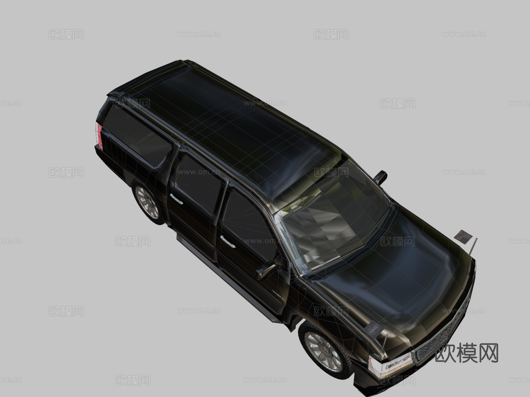 GMC 育空 XL 总统国事用车su模型