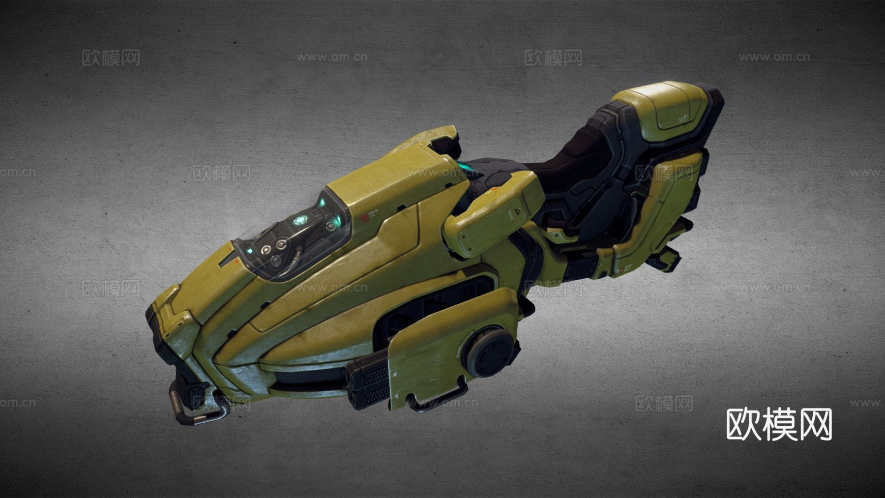 悬浮自行车su模型