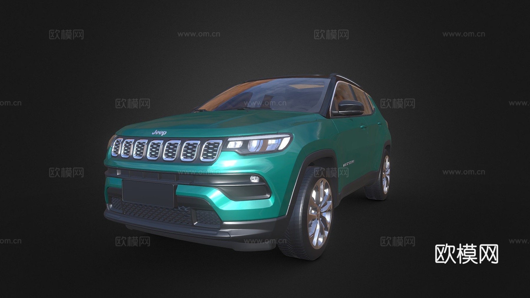 吉普 指南者 2022 低多边形su模型