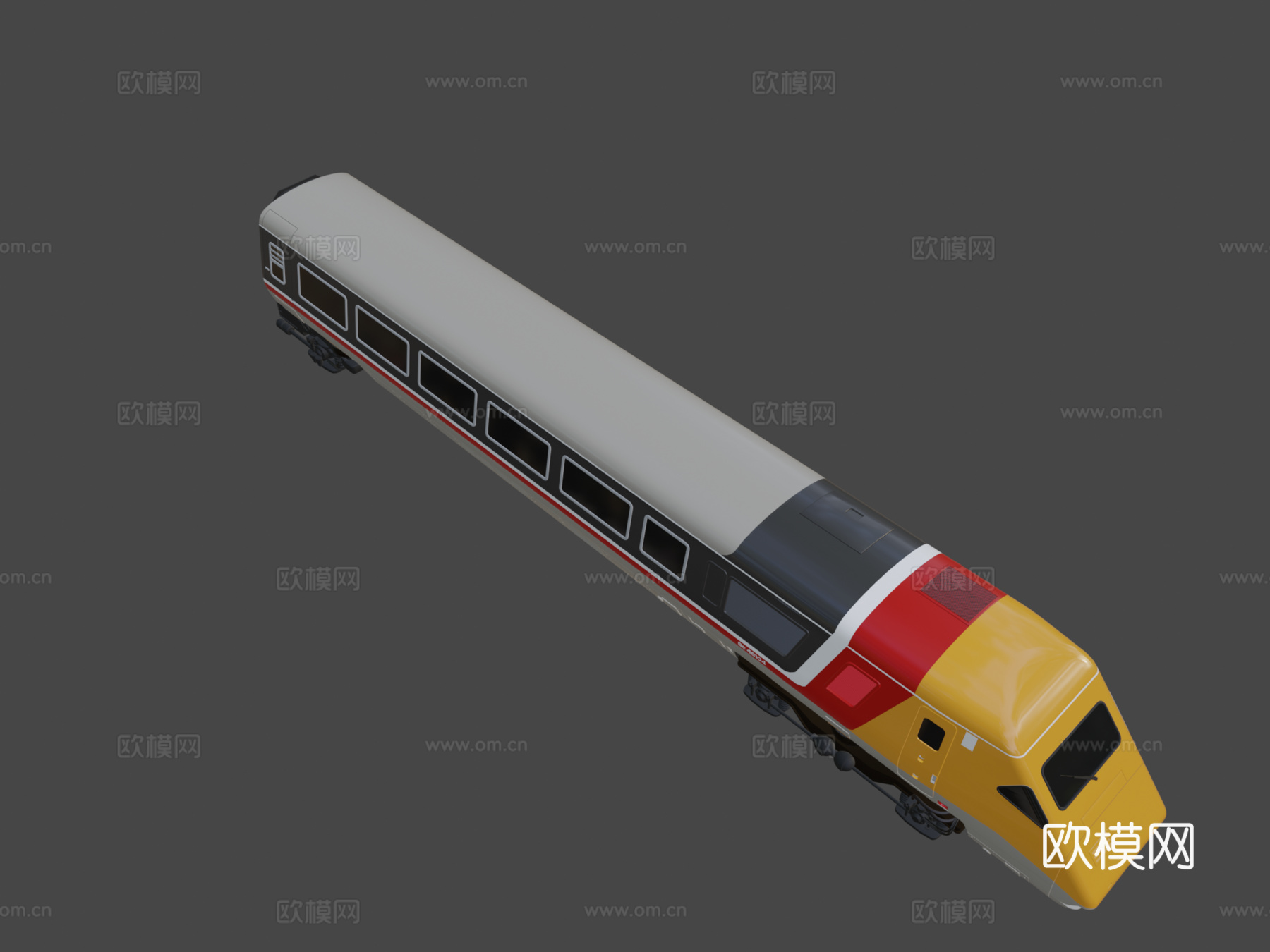 火车  英国铁路 370 级 APT DVTsu模型