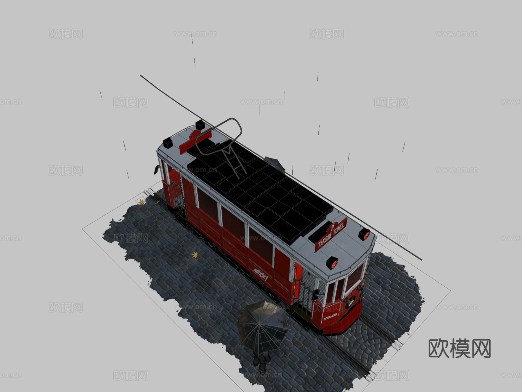 塔克西姆 隧道su模型