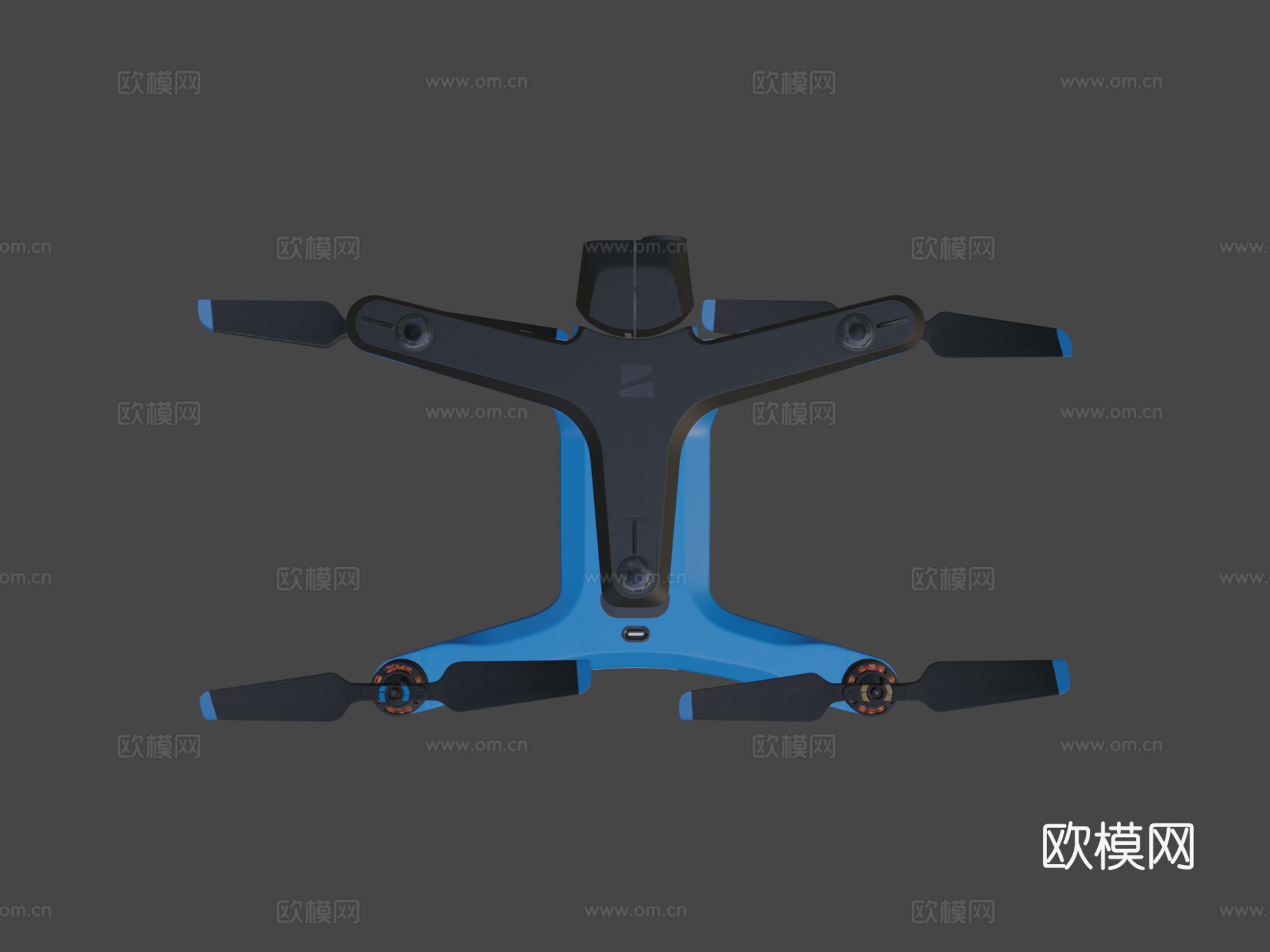 Skydio 2  无人机su模型