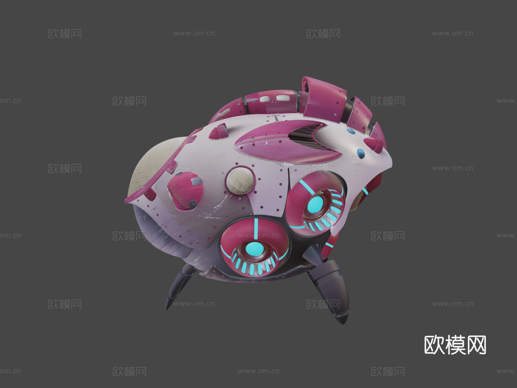 跳过腿部训练日-宇宙飞船su模型