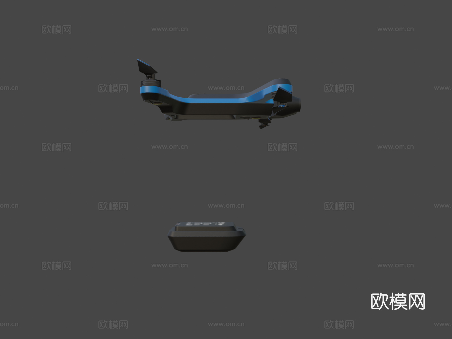 Skydio 2  无人机su模型