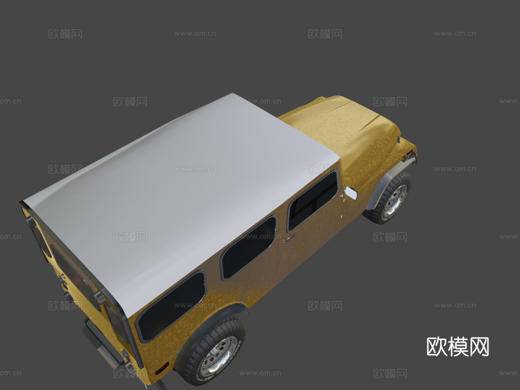 尤金MK6'65-低多边形模型su模型