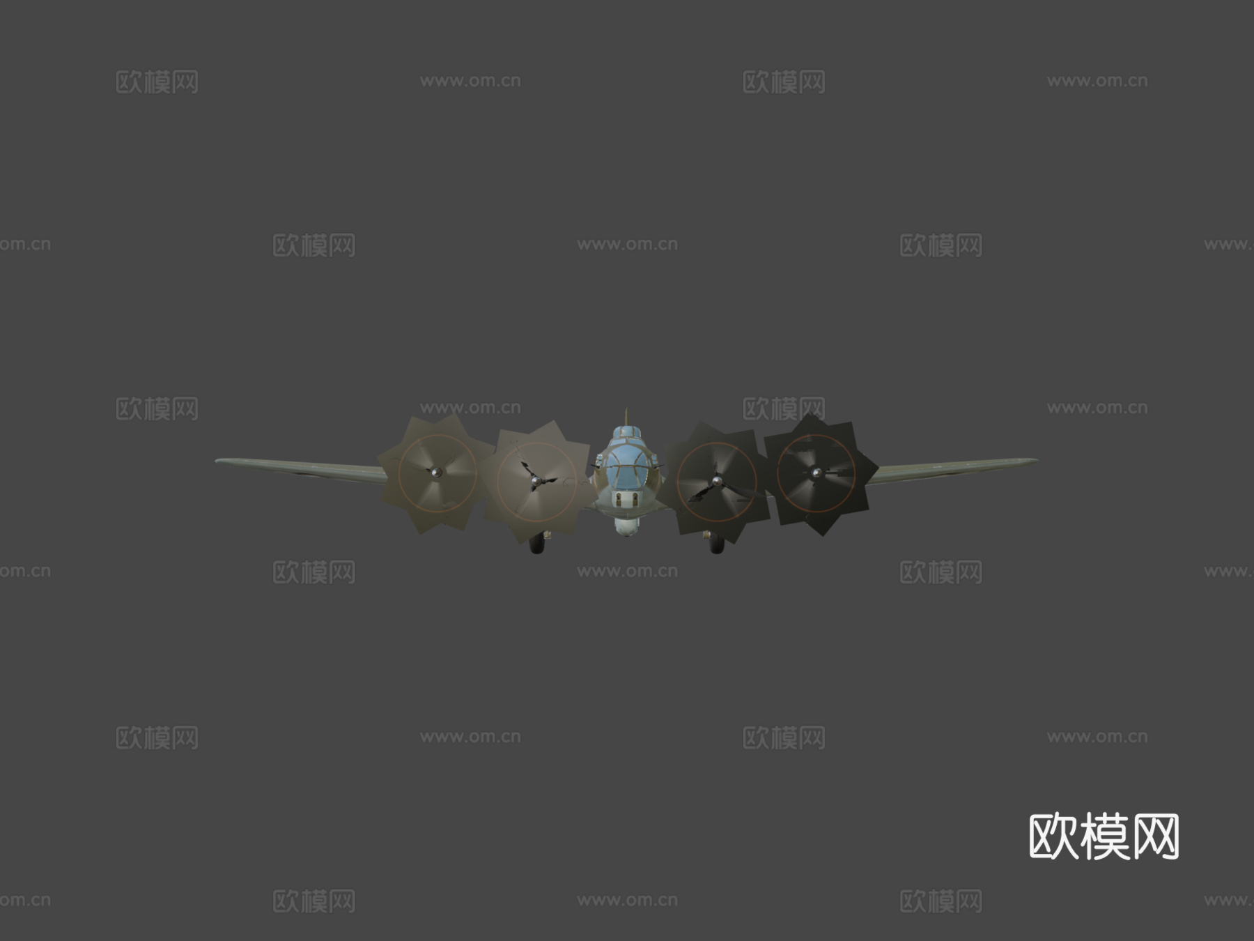 逃离德国  B17 飞行堡垒su模型