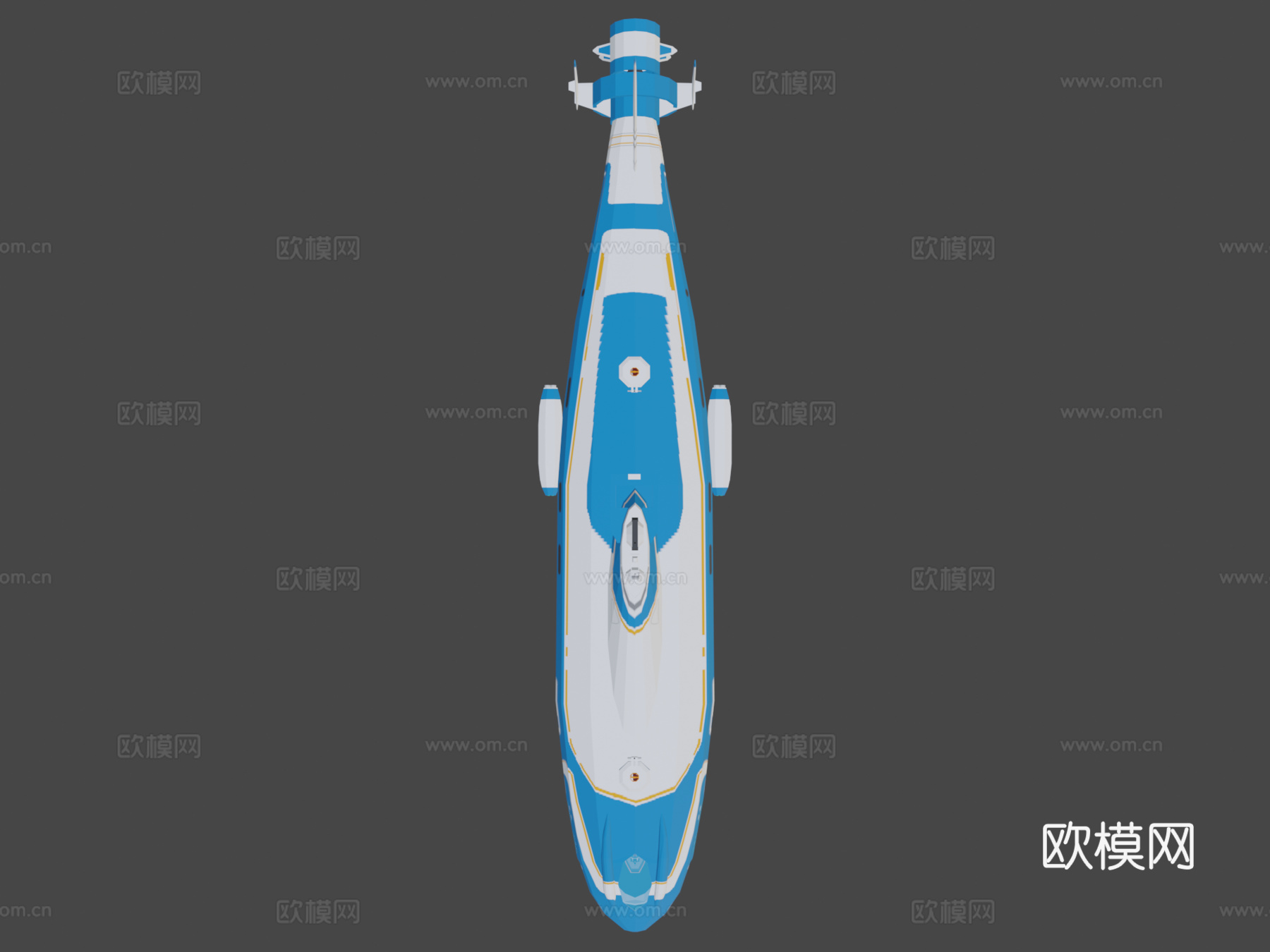 阿特拉斯潜艇su模型