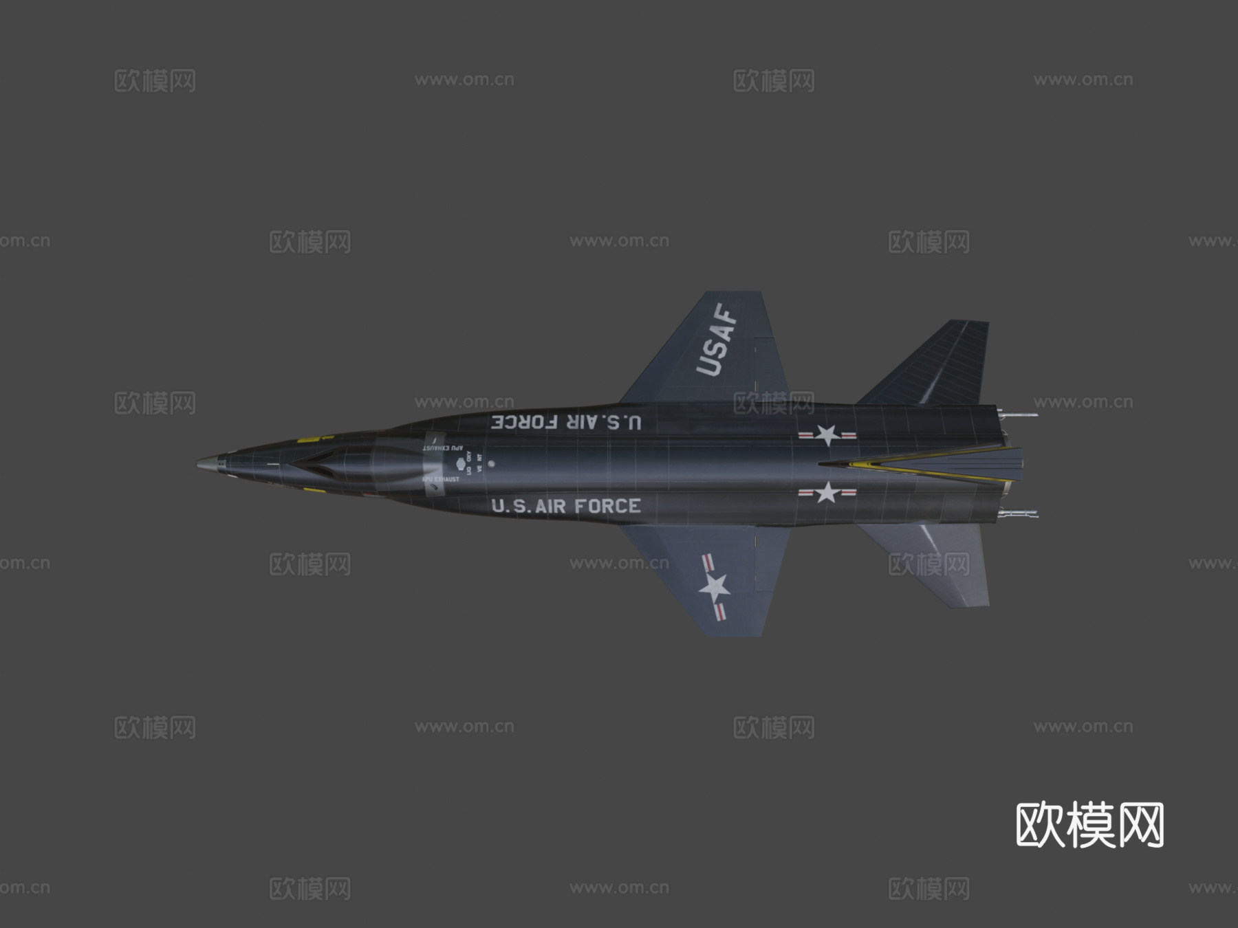 北美 X15 飞机su模型