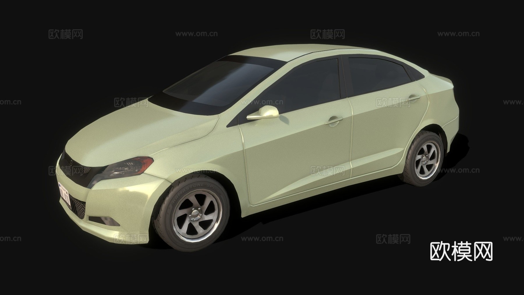 桐 10  低多边形su模型