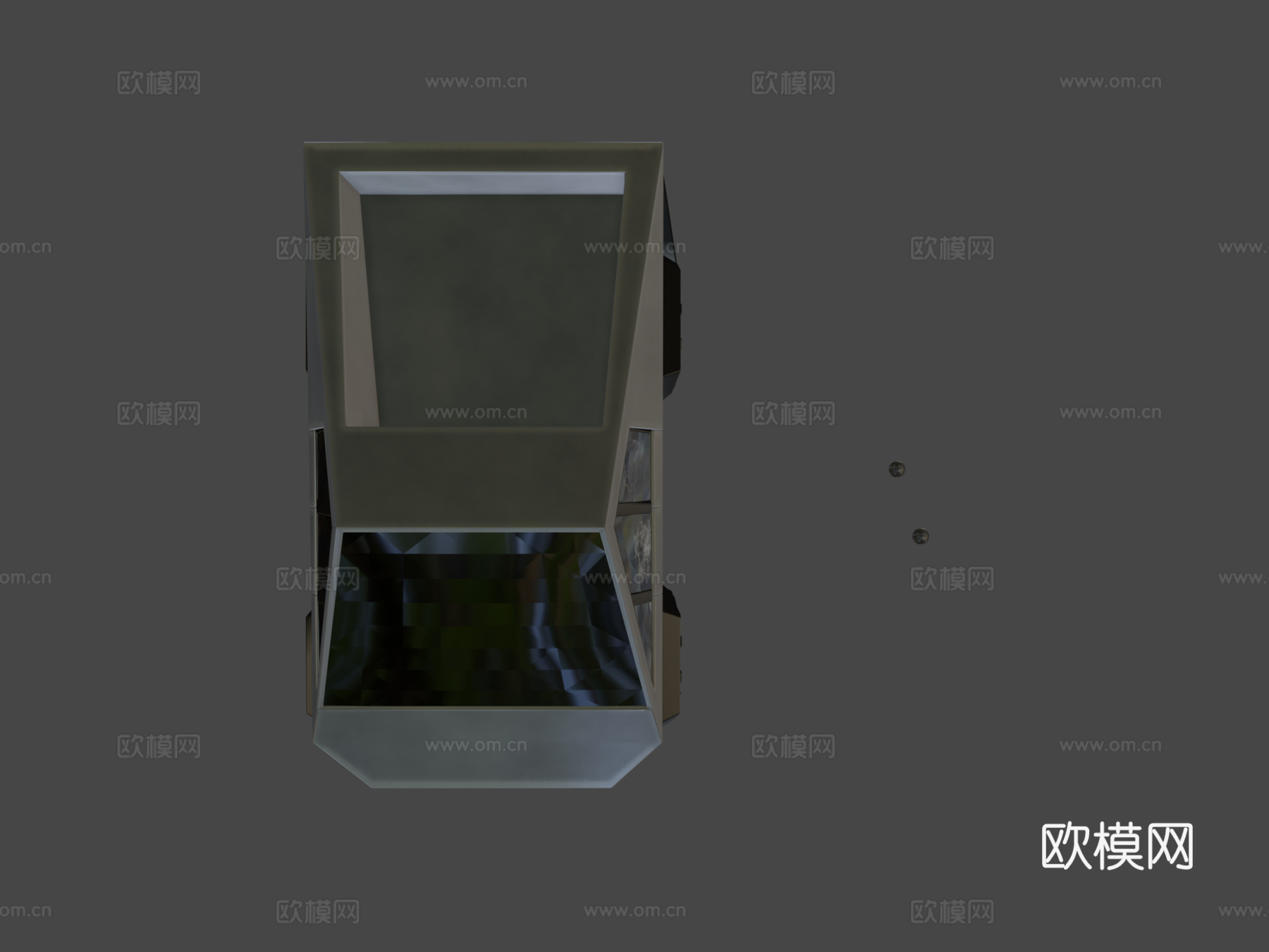 赛博卡车  趣味尺寸su模型