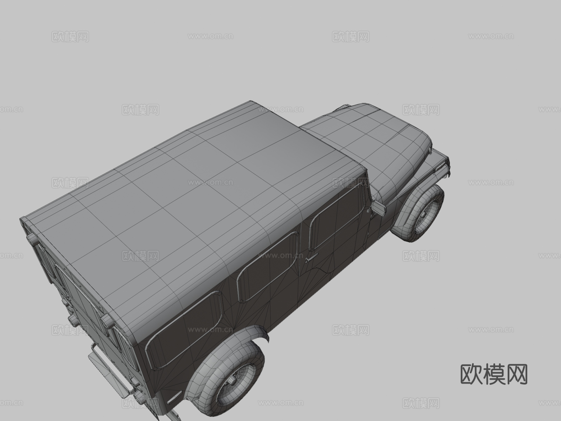 尤金MK6'65-低多边形模型su模型