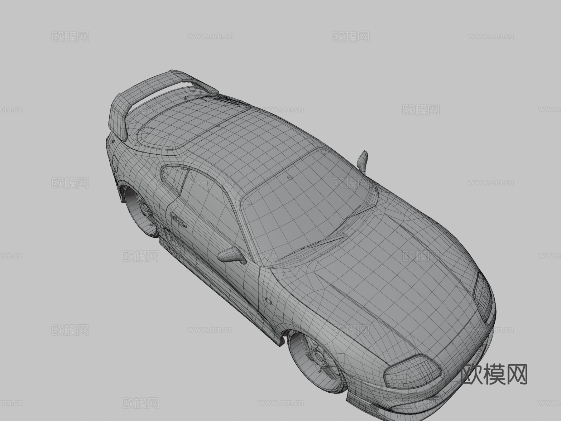 丰田Supra mk4su模型