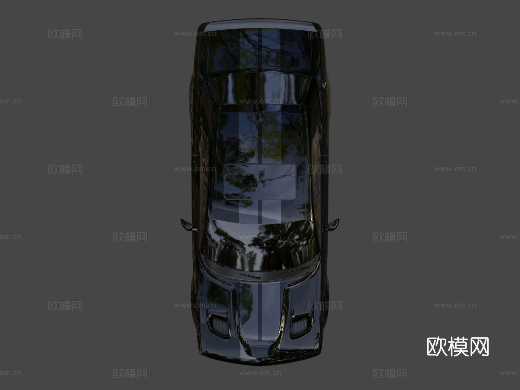 道奇 挑战者 SRT 地狱猫su模型