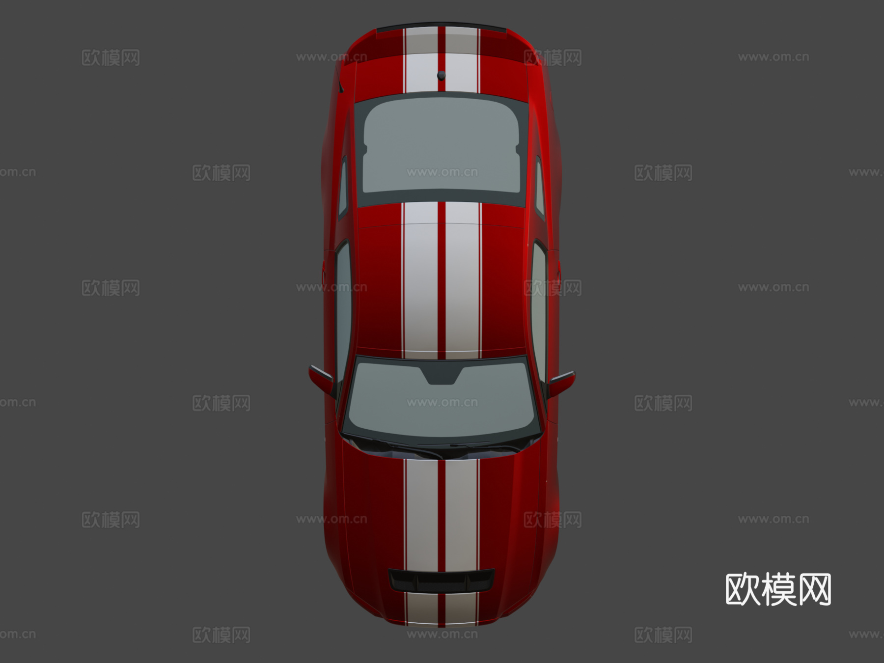 福特 野马 谢尔比 2012su模型