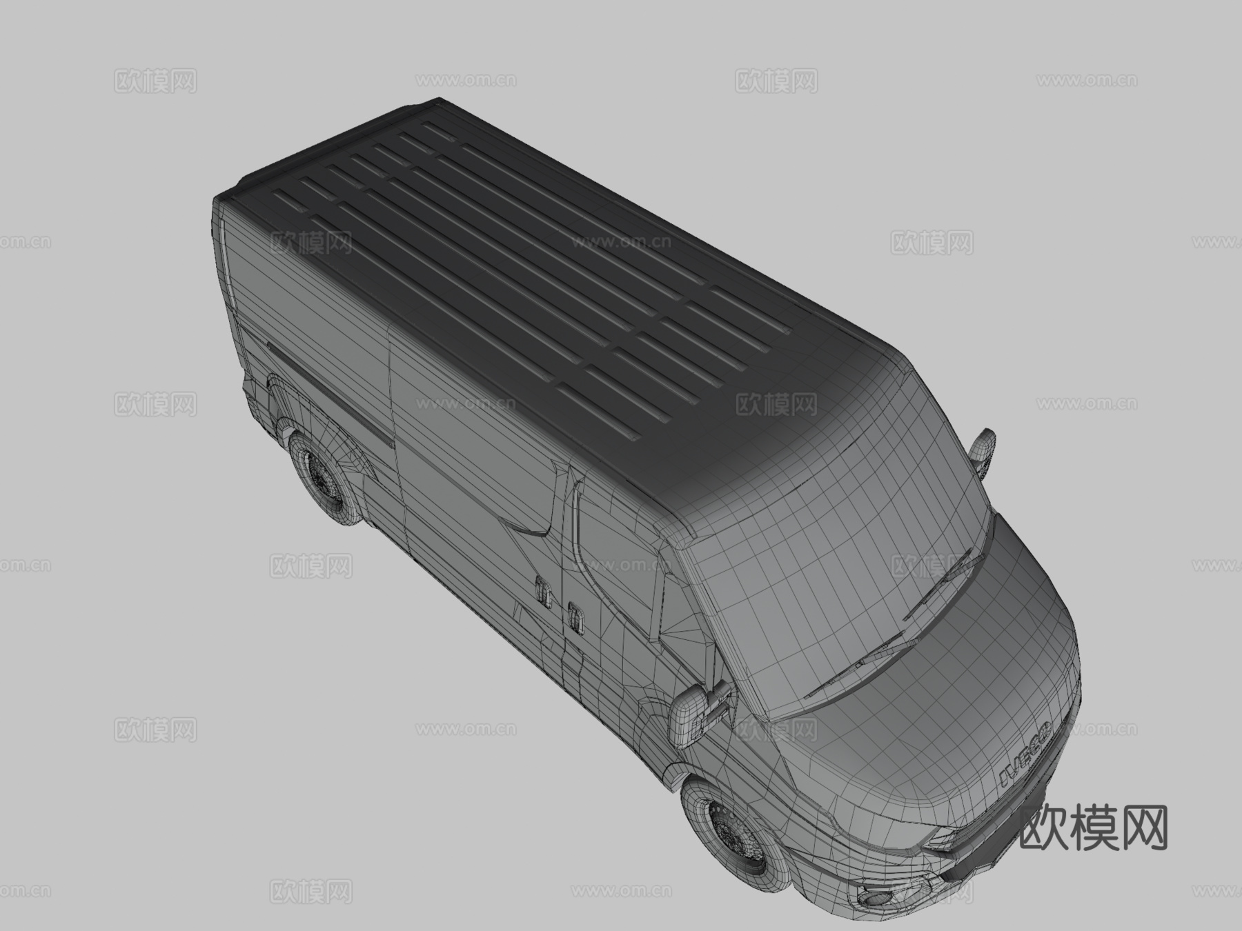 依维柯每日货车2014su模型