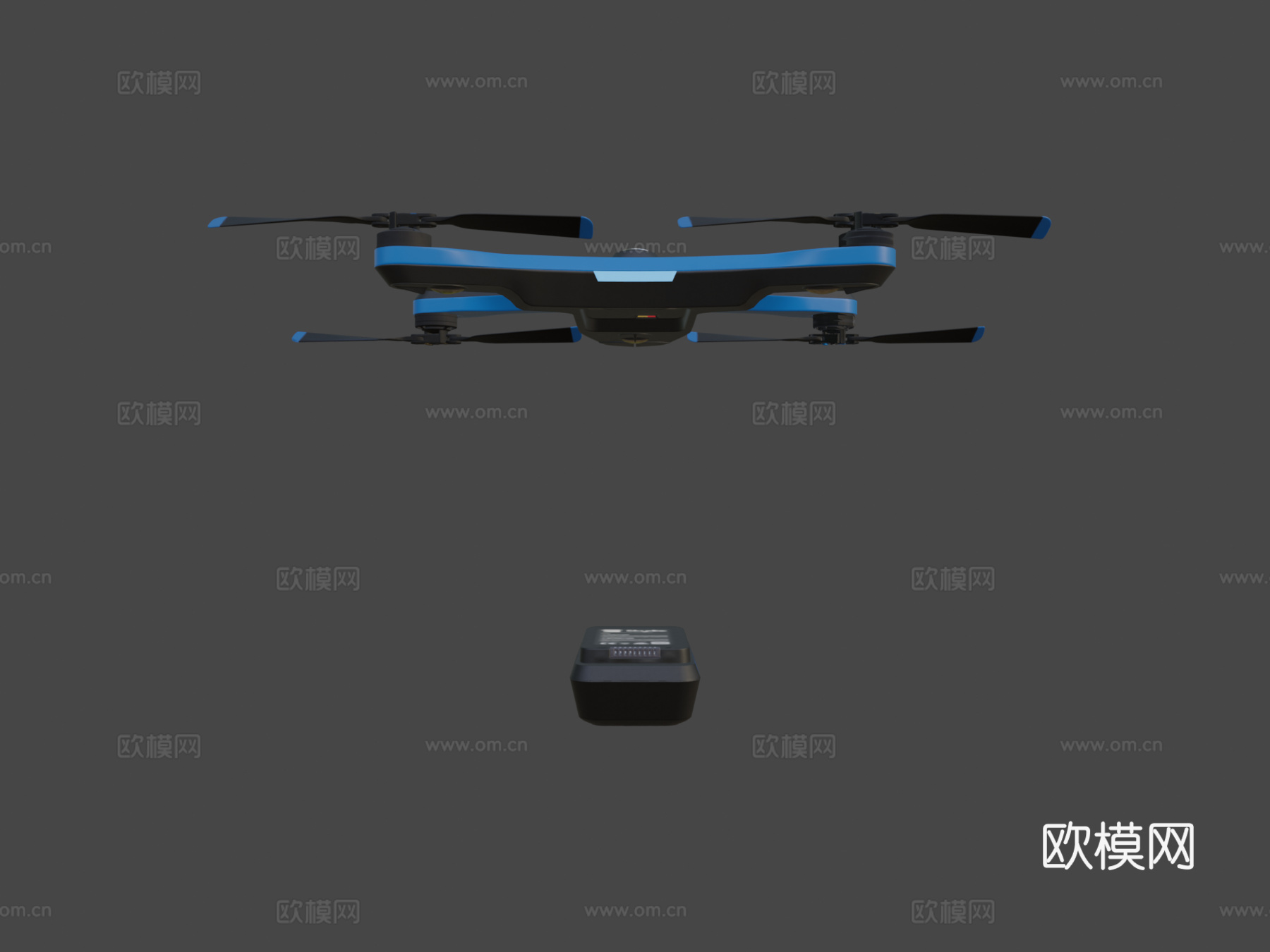 Skydio 2  无人机su模型