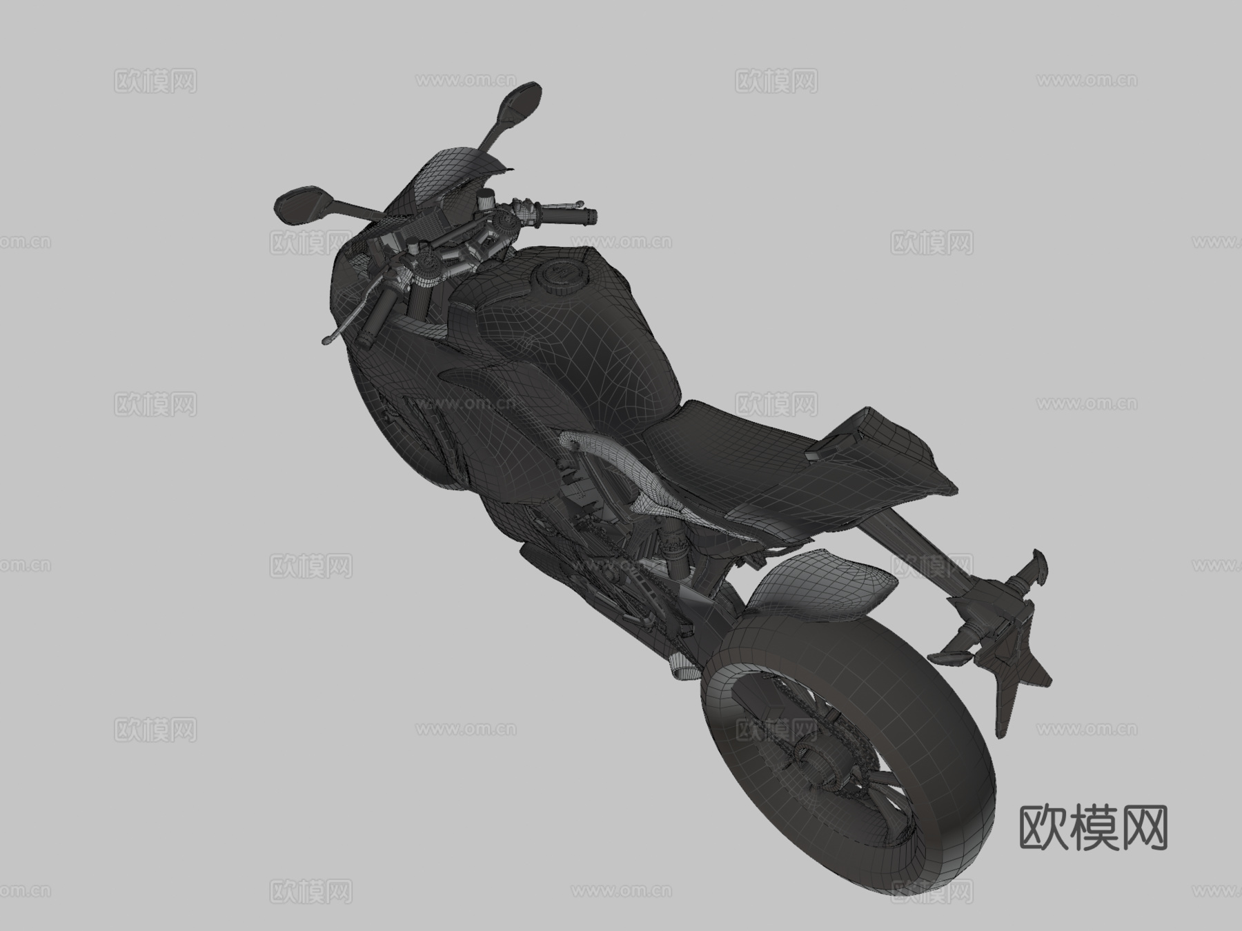 杜卡迪 帕尼加莱 V4su模型