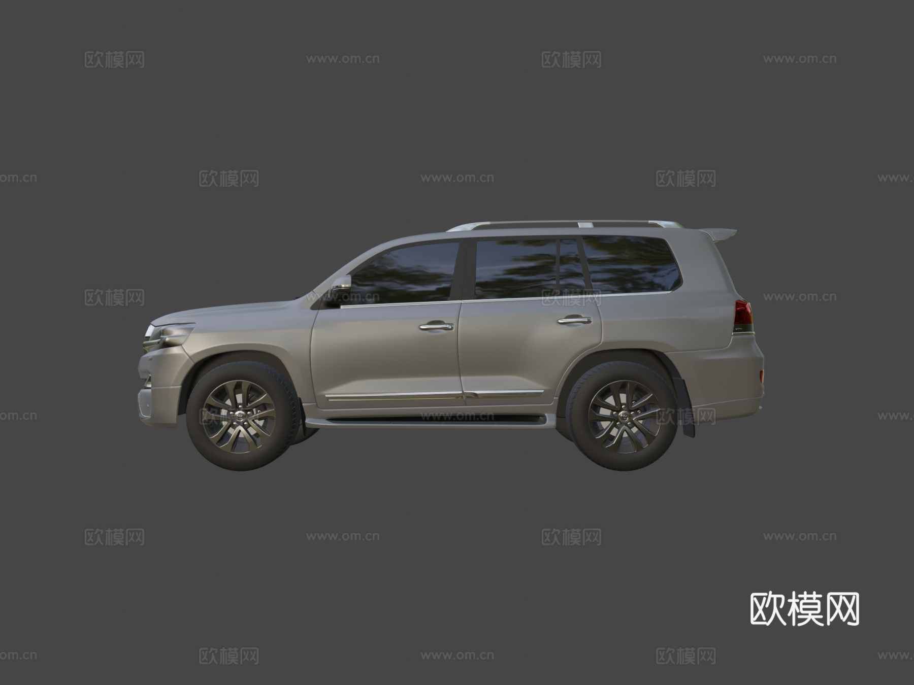 陆地巡洋舰 2016su模型