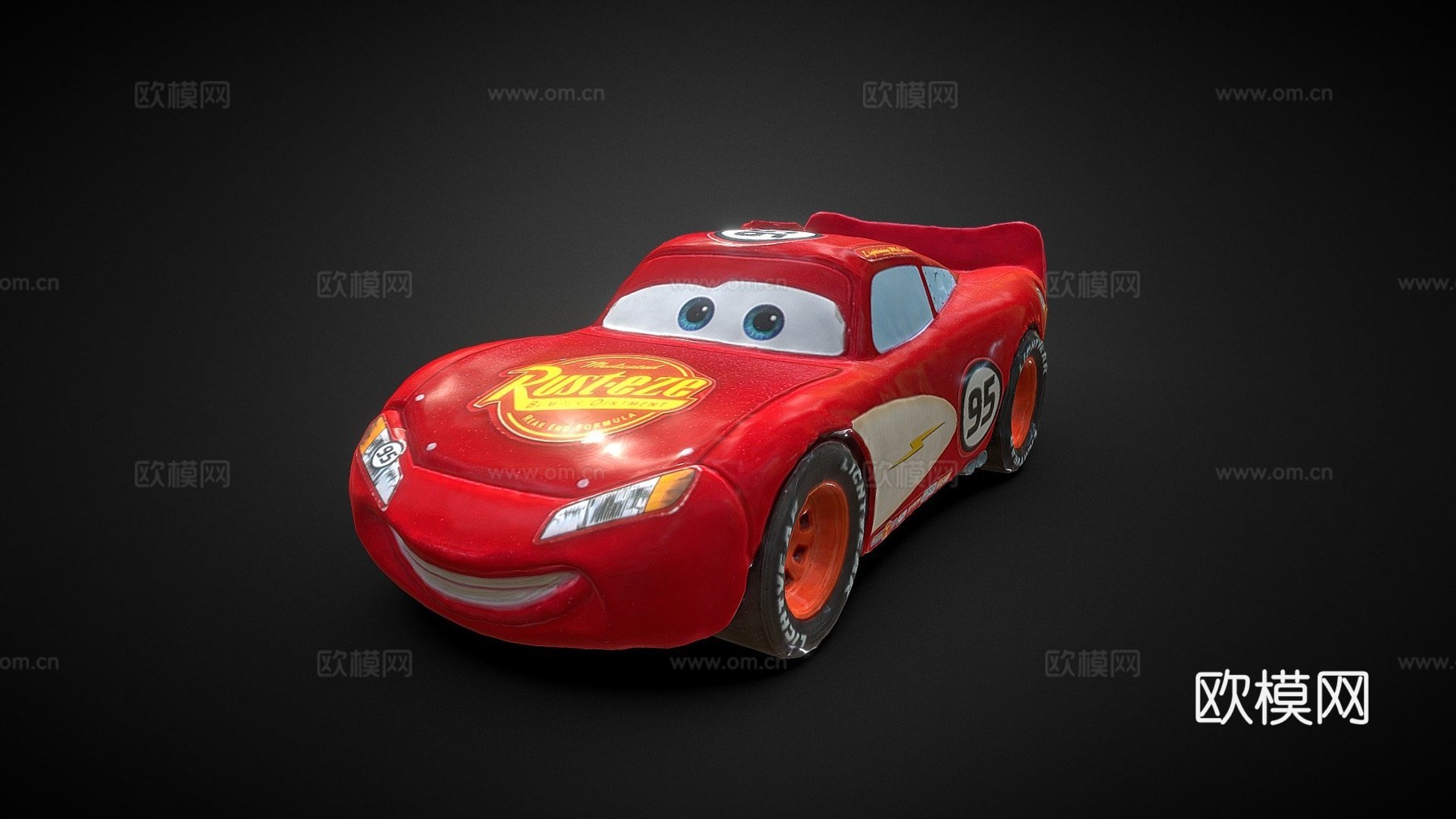 麦昆玩具车 扫描su模型