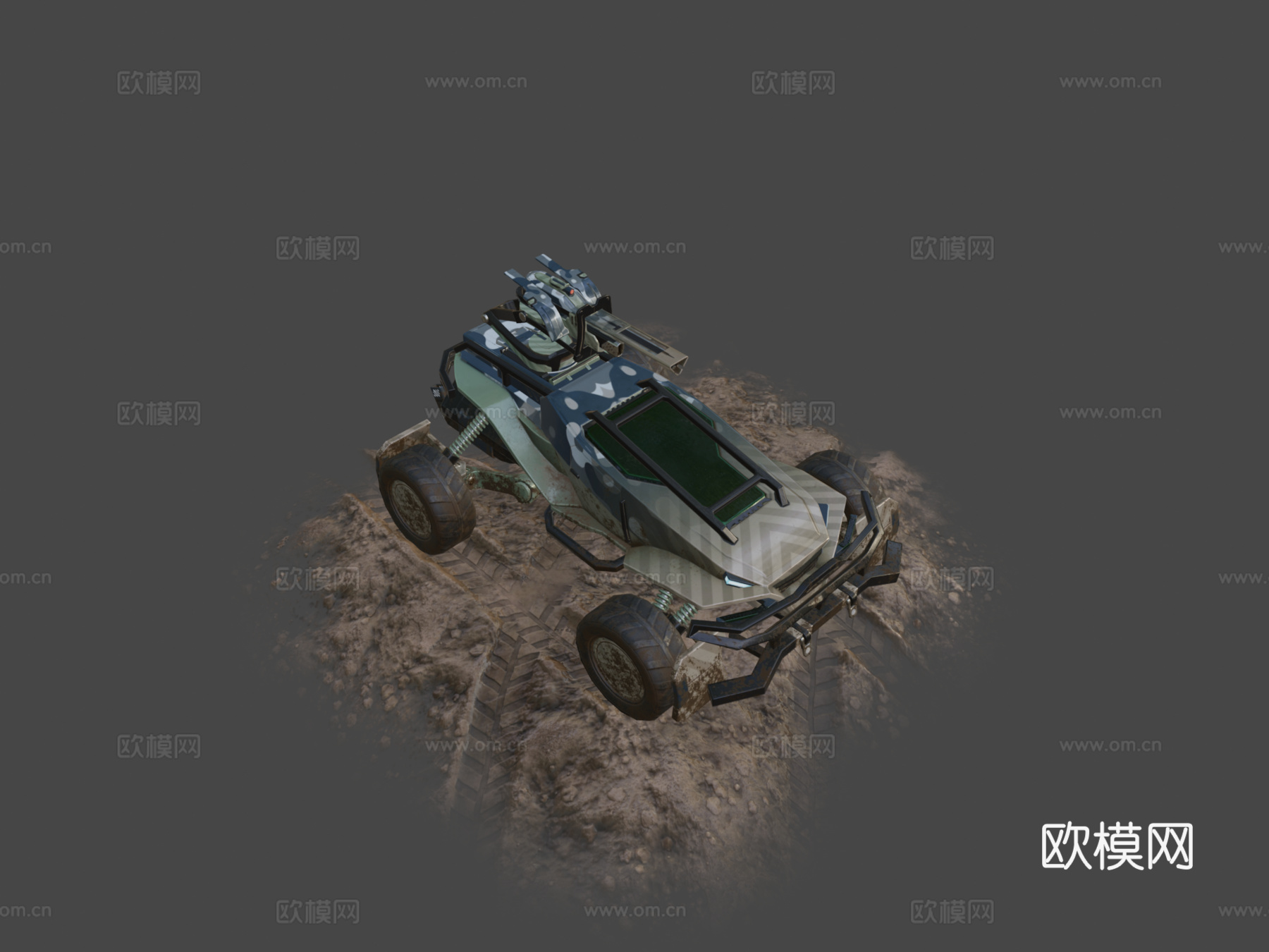 百夫长车辆  炮塔su模型