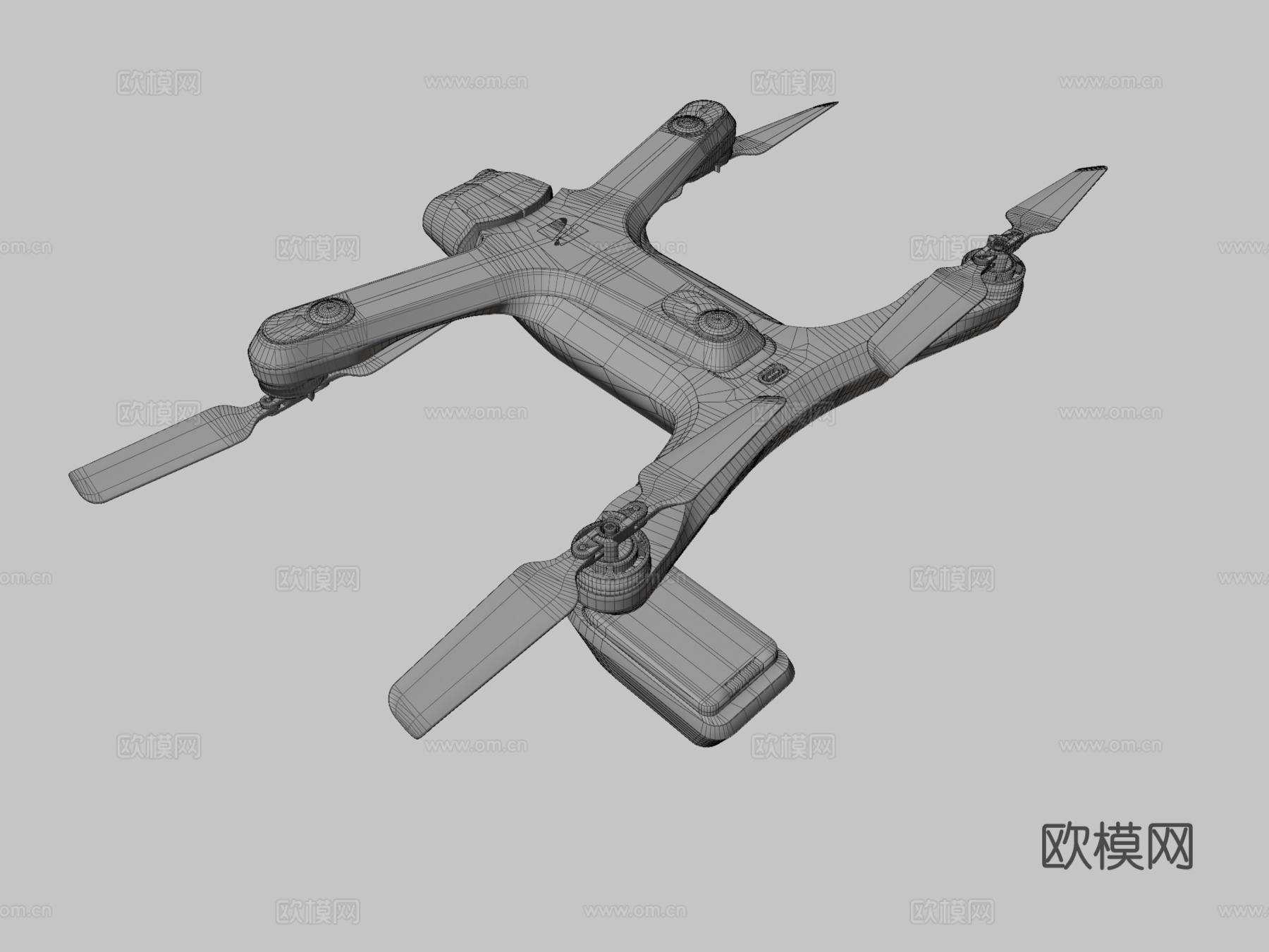 Skydio 2  无人机su模型