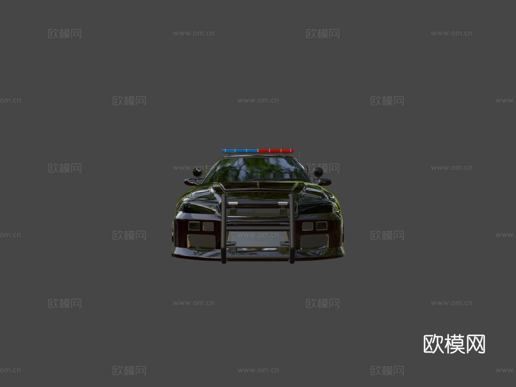 日本警车su模型