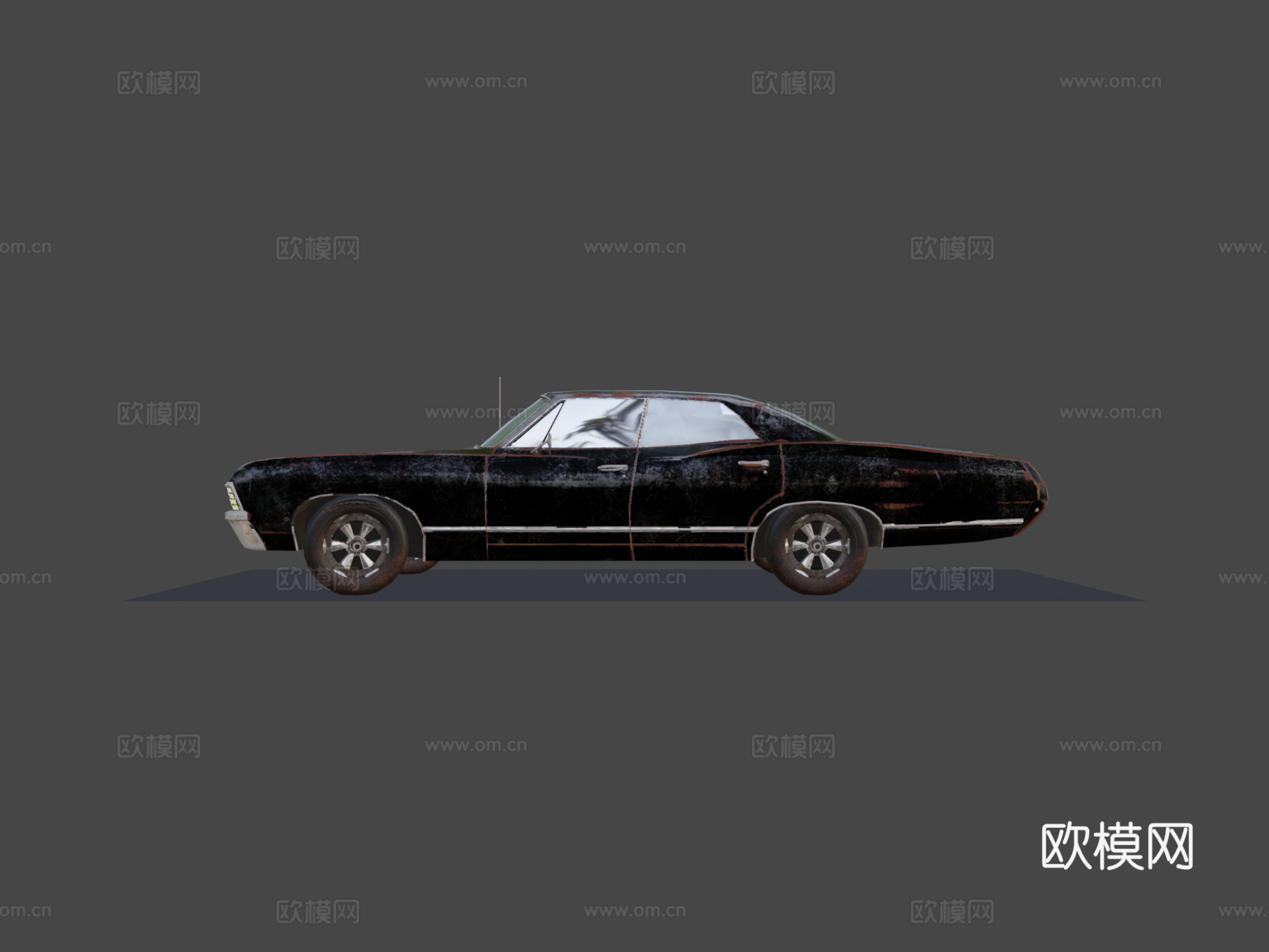 雪佛兰黑斑羚1967-超自然su模型