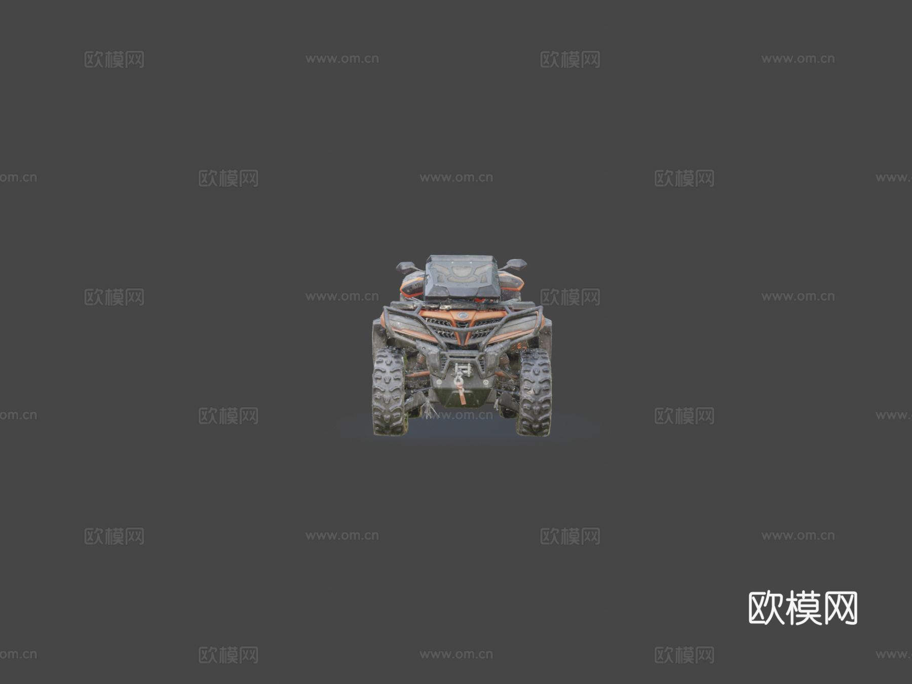 CF Moto X10 全地形车 四轮摩托车su模型