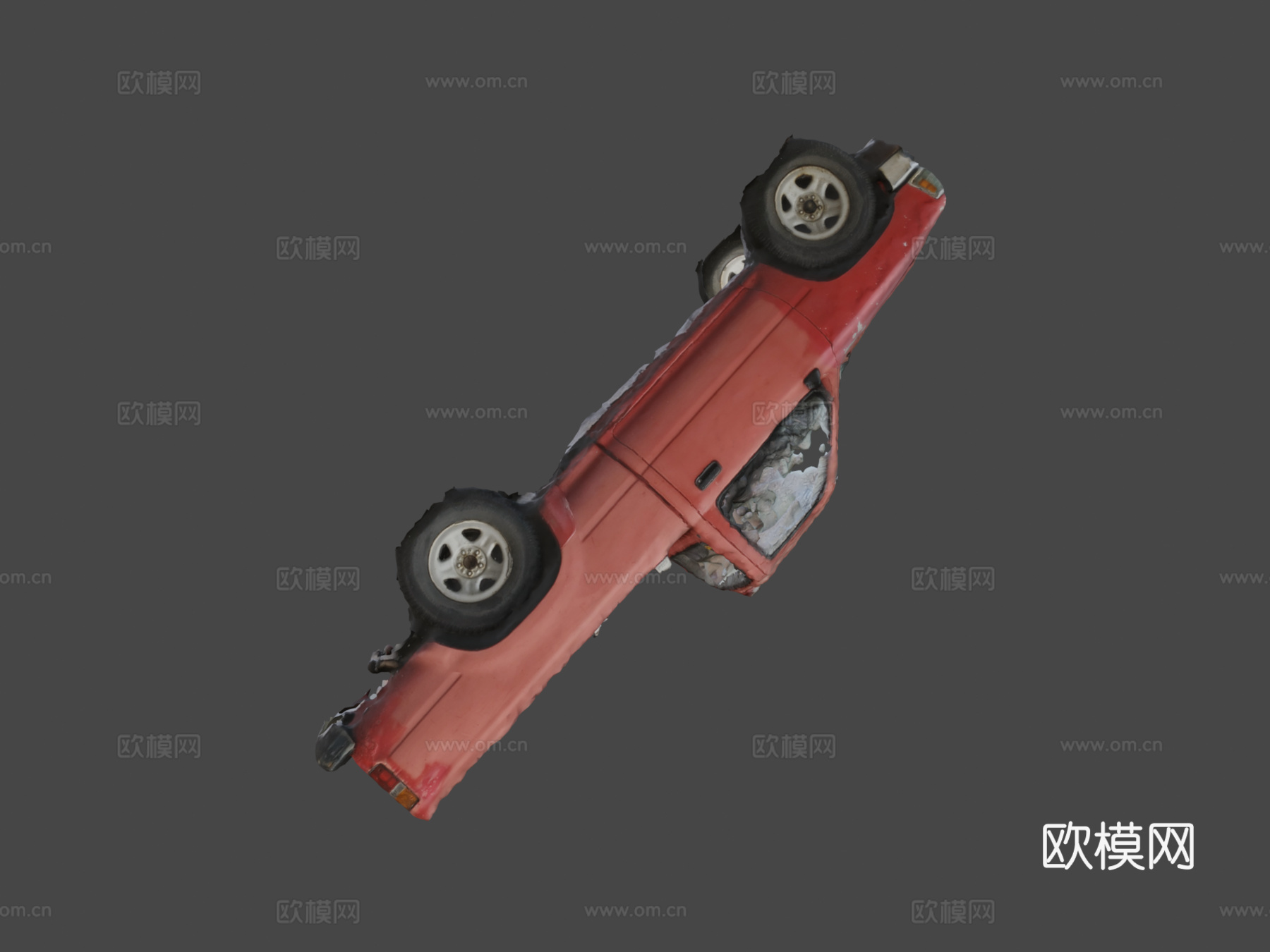 丰田皮卡su模型