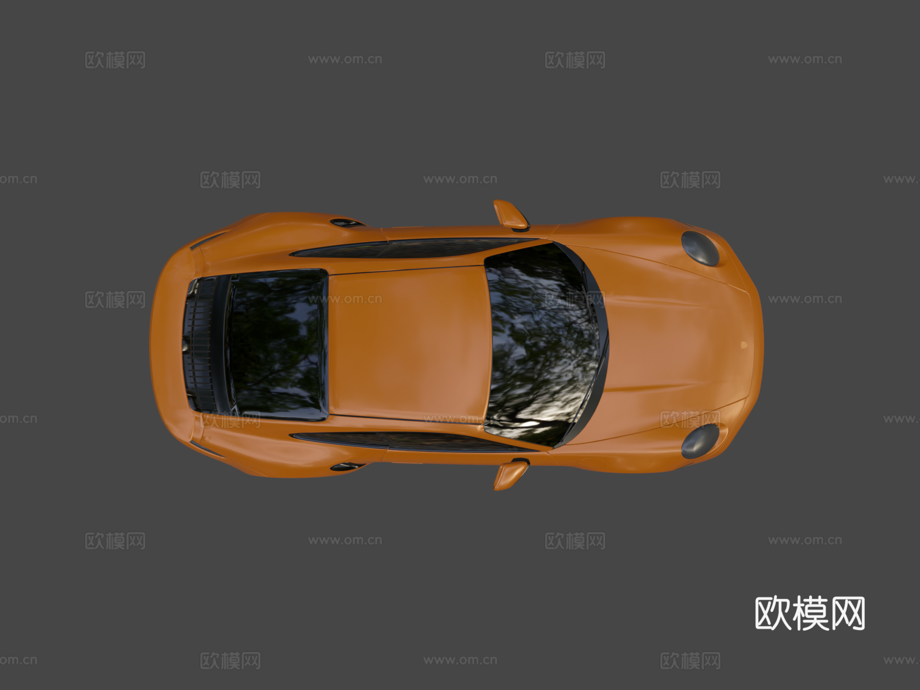 保时捷911 Turbo Ssu模型