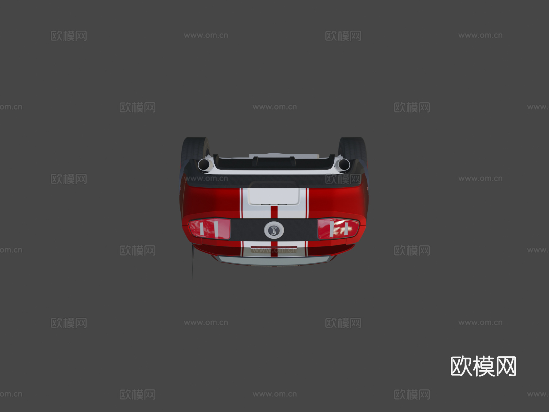 福特 野马 谢尔比 2012su模型