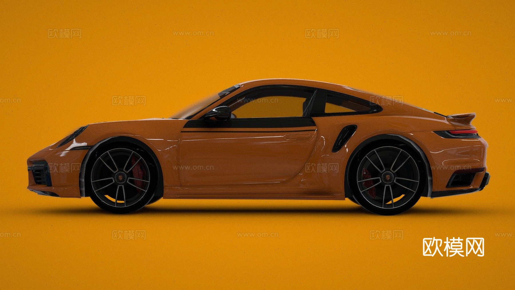 保时捷911 Turbo Ssu模型