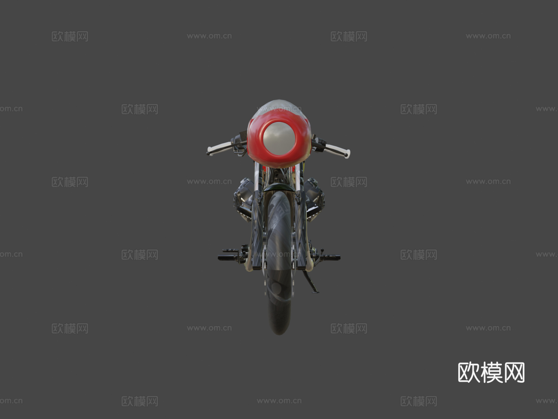 摩托古兹 V型双缸su模型