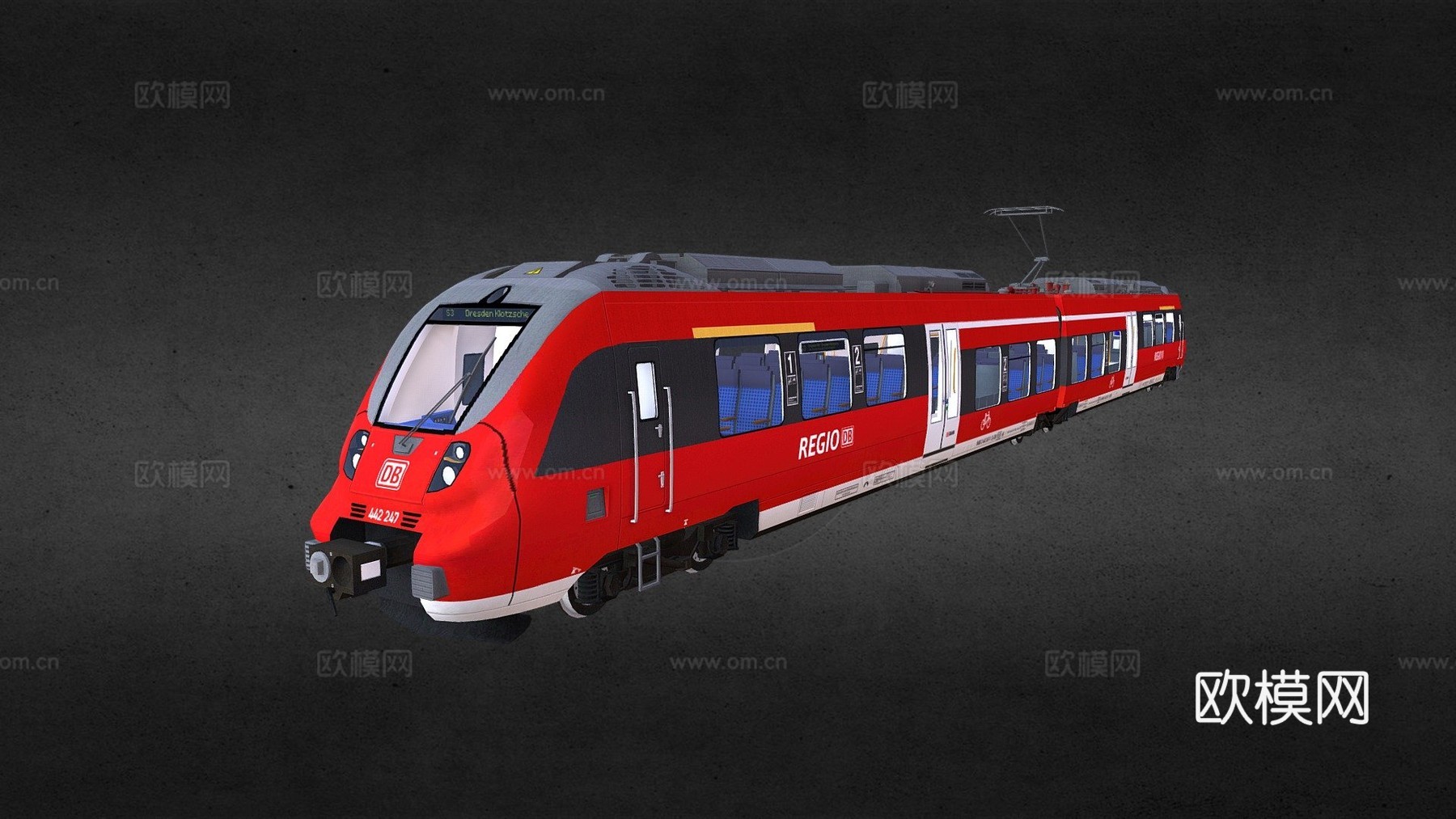 庞巴迪 Talent 2  Baureihe 242su模型