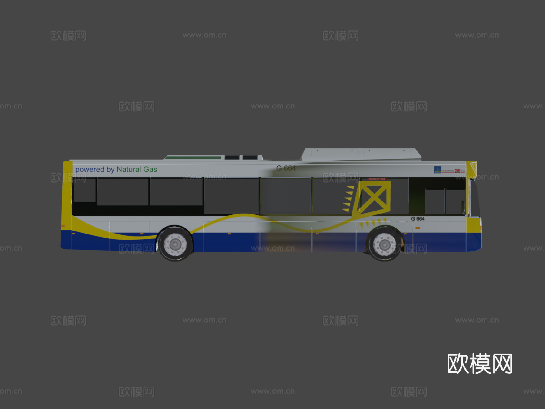 布里斯班市 斯堪尼亚 L94UB 巴士 右舵su模型