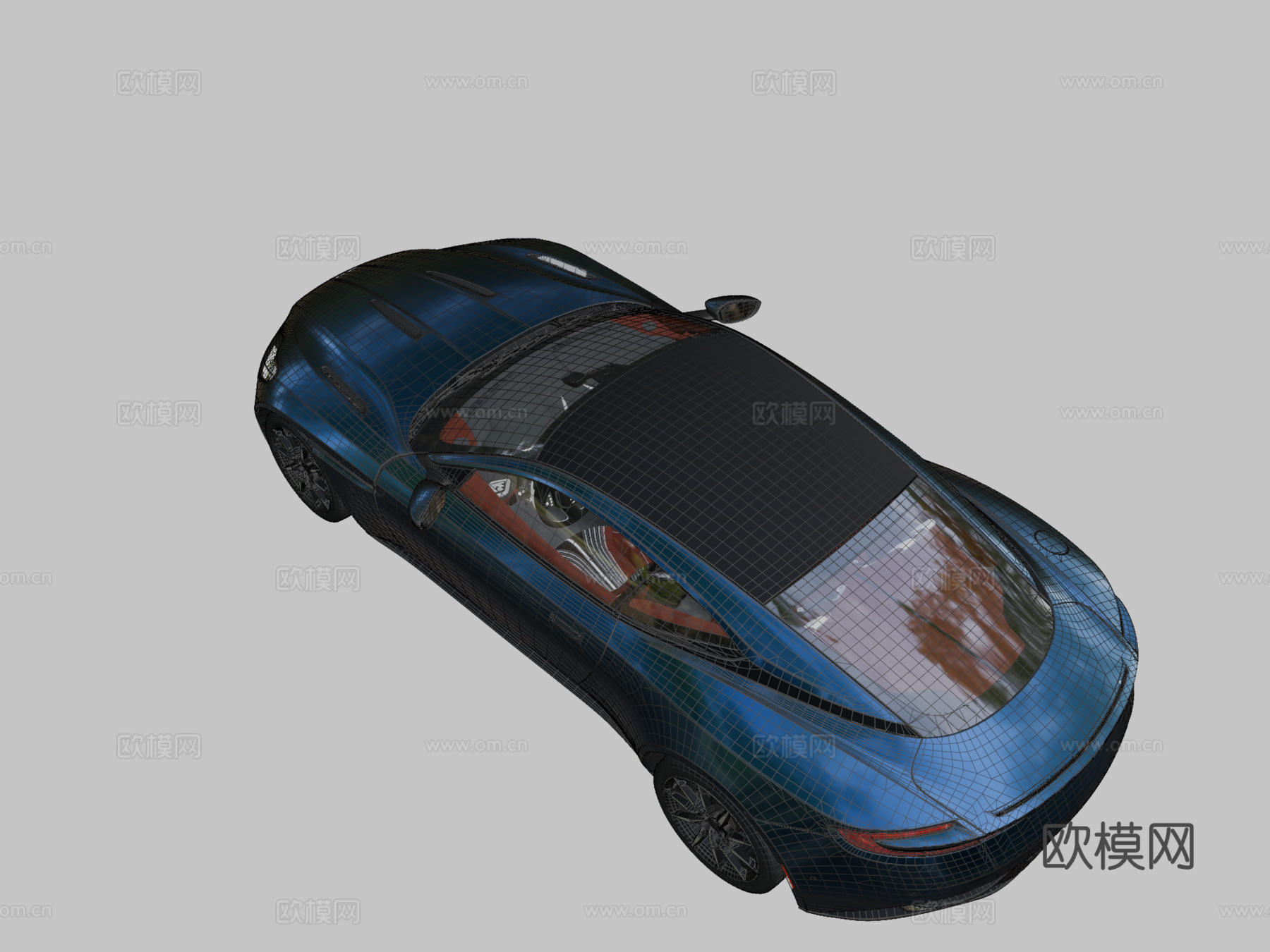 阿斯顿马丁DB115.2升双涡轮增压V12su模型