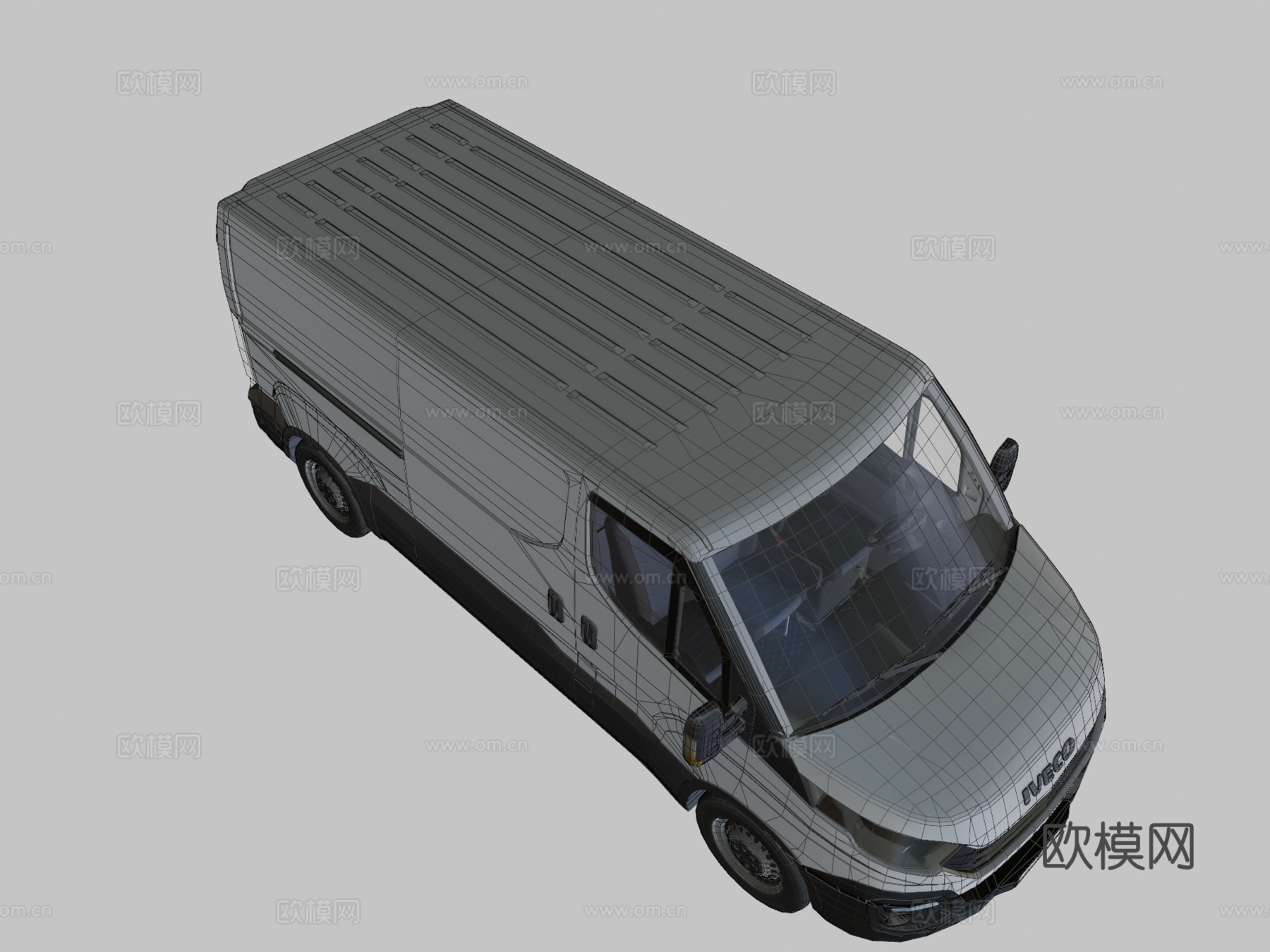 依维柯每日货车2014su模型